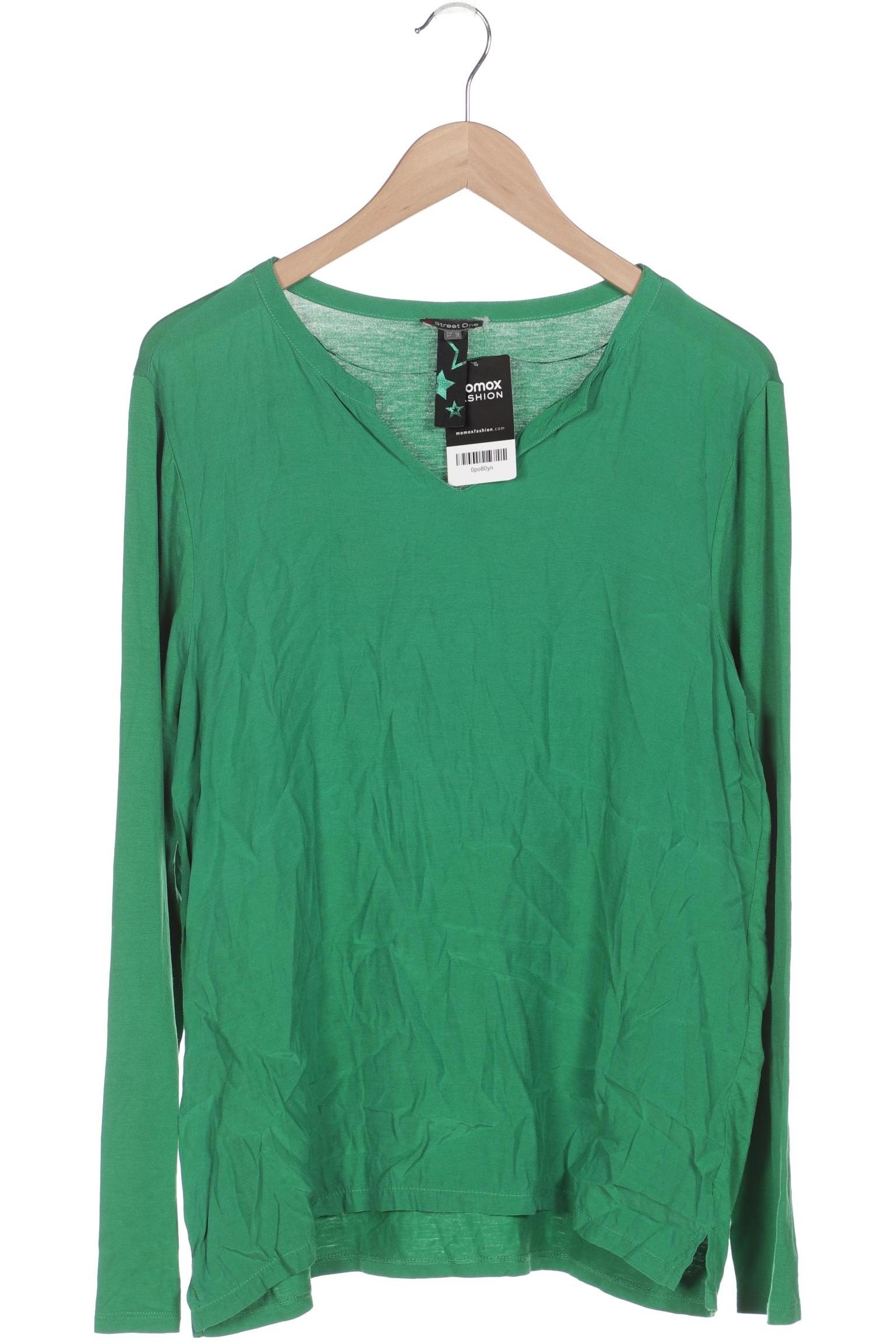 

Street One Damen Langarmshirt, grün, Gr. 42