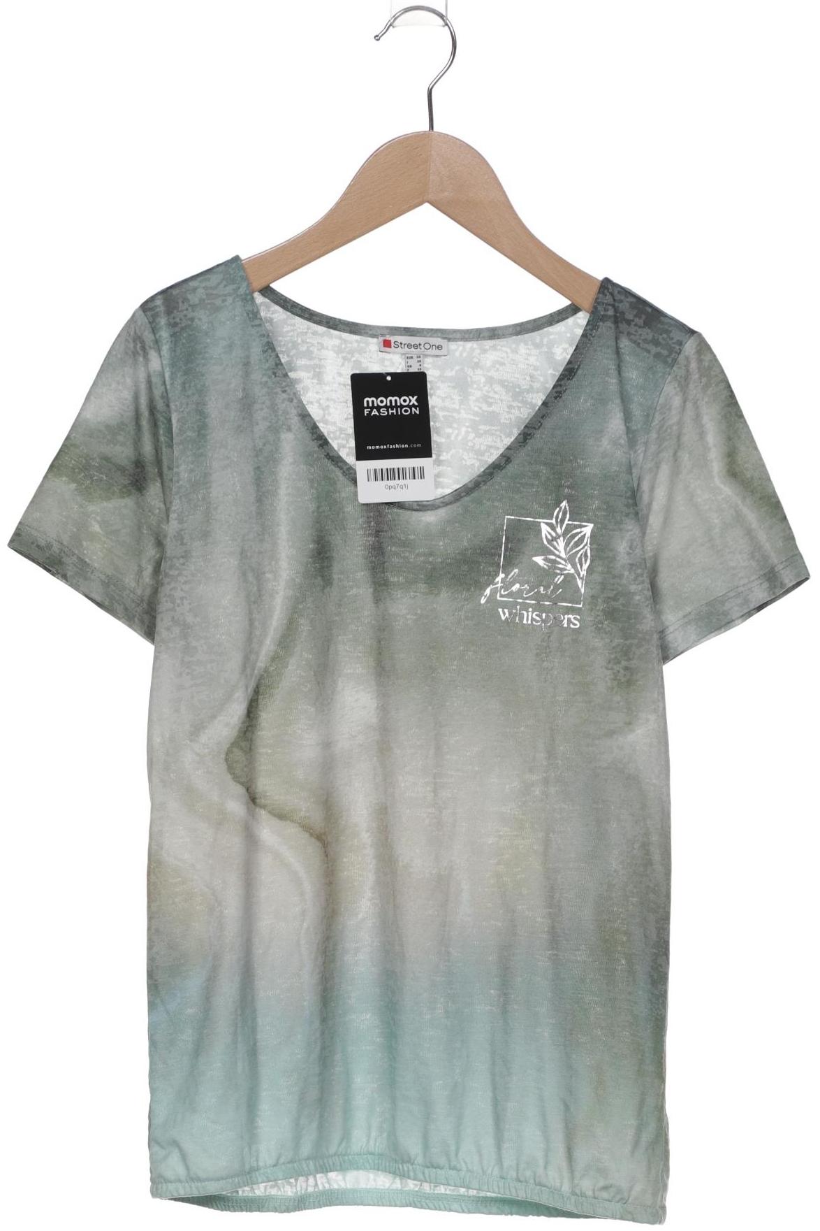 

Street One Damen T-Shirt, grün, Gr. 34