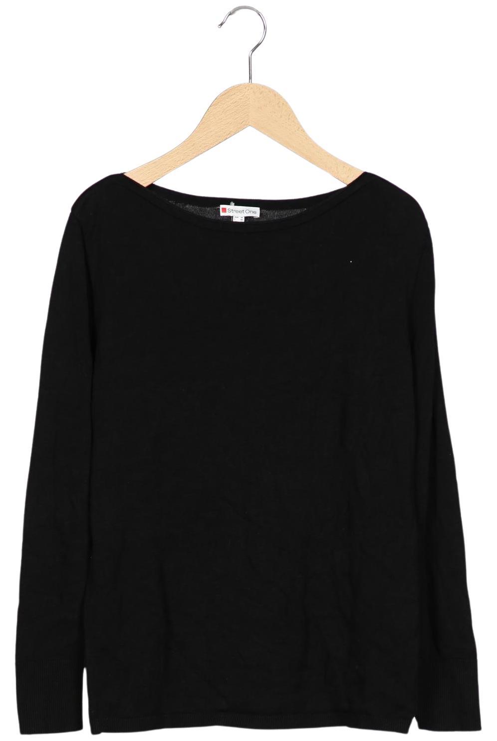 

Street One Damen Langarmshirt, schwarz, Gr. 38