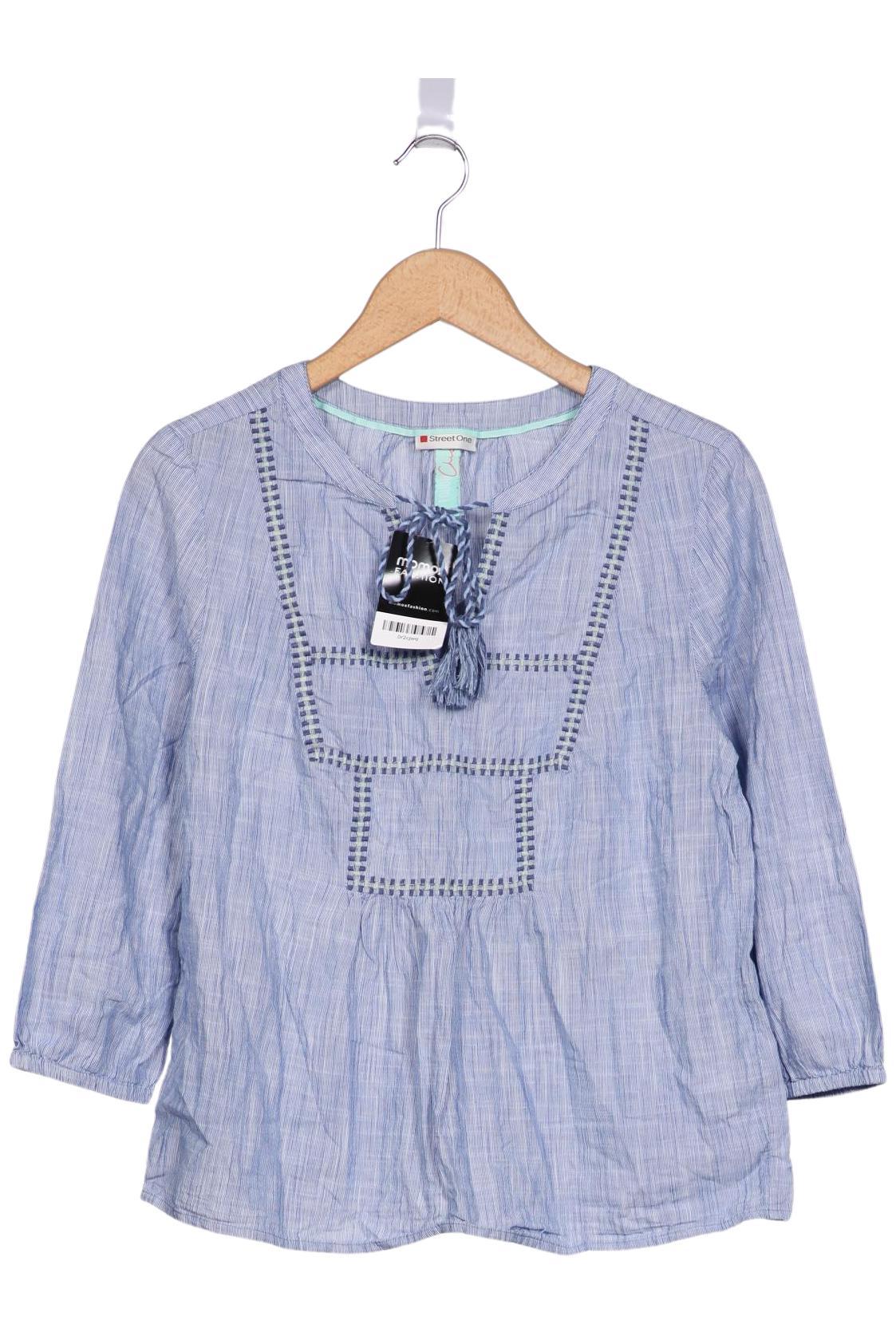 

Street One Damen Langarmshirt, hellblau, Gr. 36