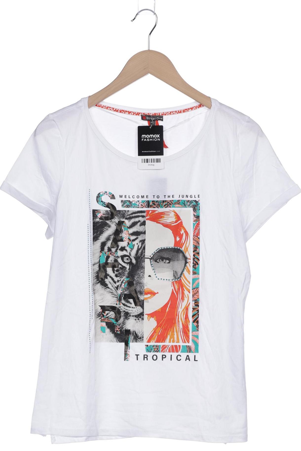 

Street One Damen T-Shirt, weiß