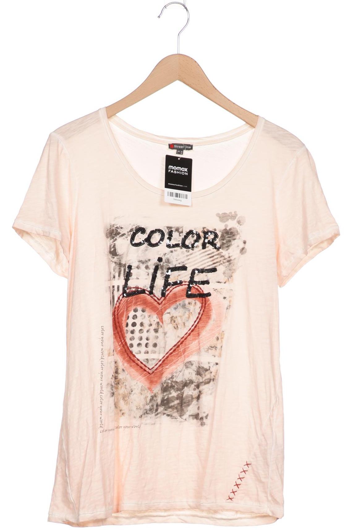 

Street One Damen T-Shirt, pink, Gr. 42