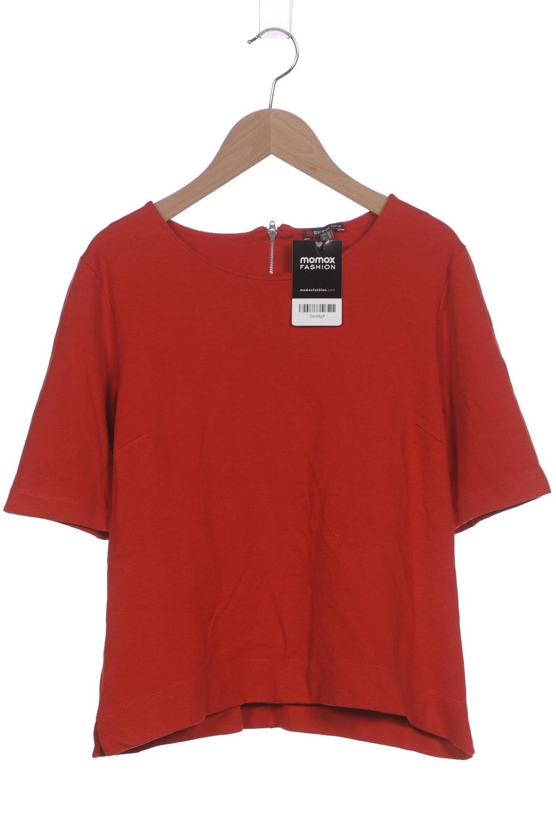 

Street One Damen T-Shirt, orange, Gr. 36