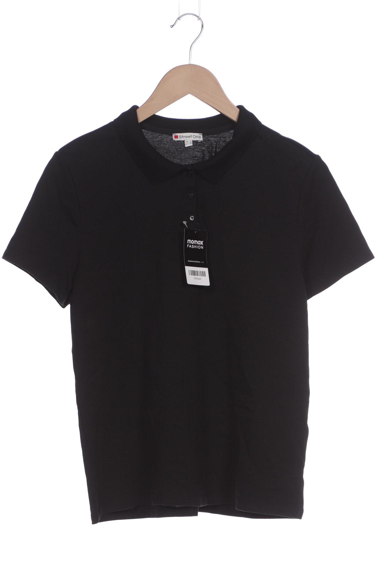 

Street One Damen Poloshirt, schwarz, Gr. 40