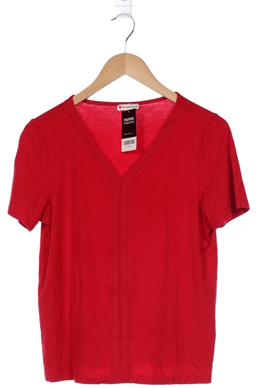 

Street One Damen T-Shirt, rot, Gr. 38