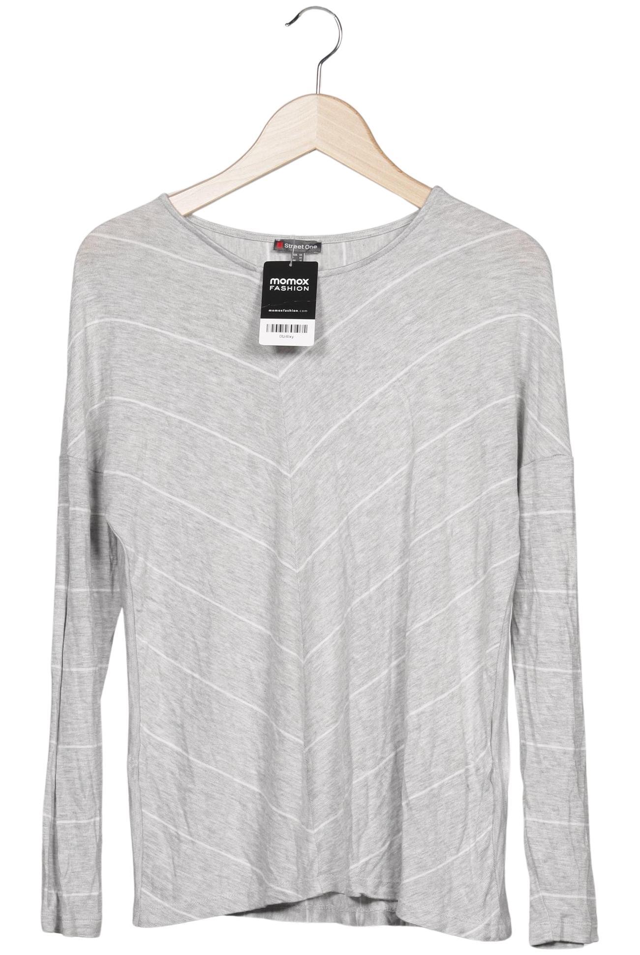 

Street One Damen Langarmshirt, grau, Gr. 38