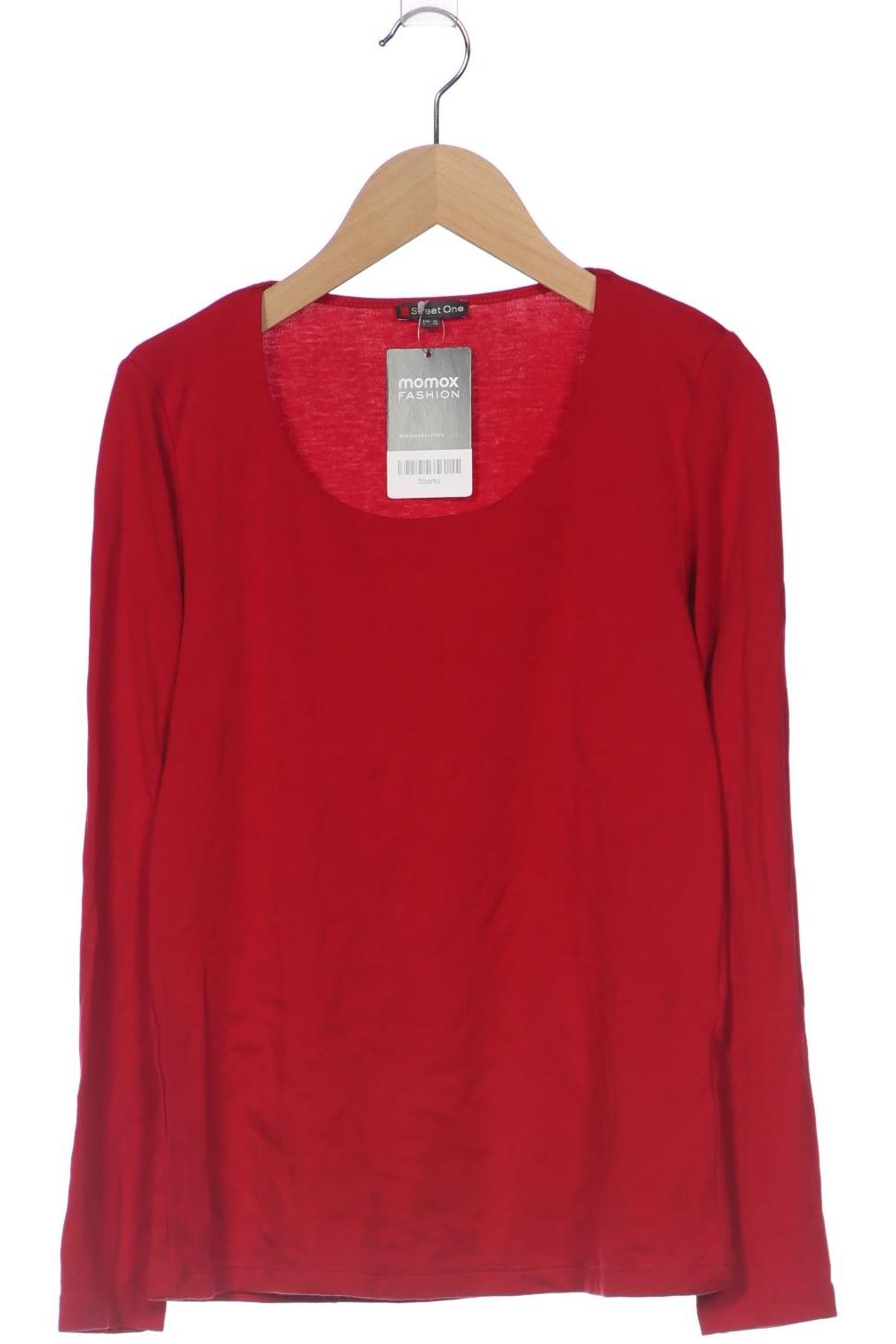 

Street One Damen Langarmshirt, rot, Gr. 36