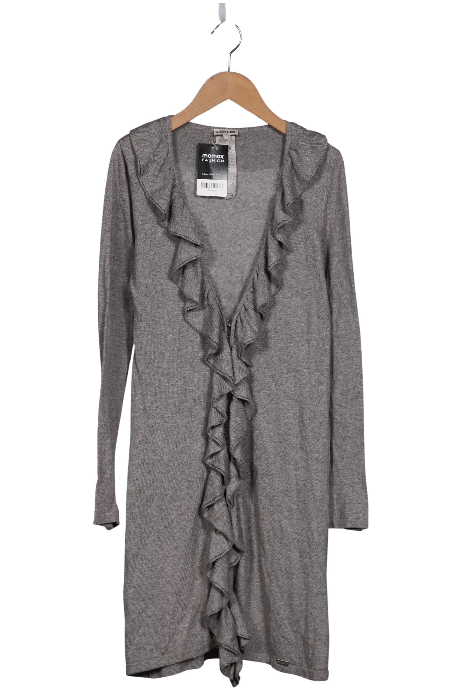 

Street One Damen Strickjacke, grau, Gr. 36