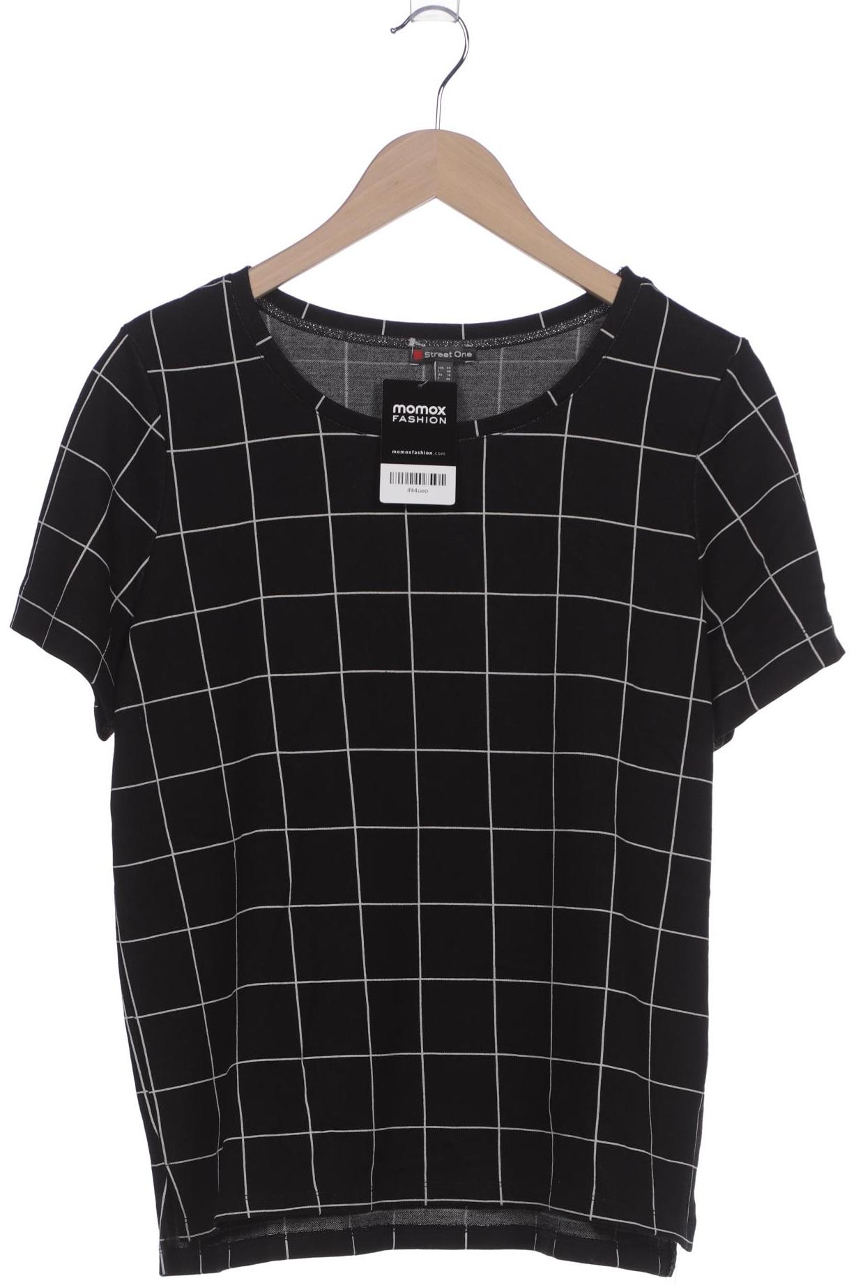 

Street One Damen T-Shirt, schwarz, Gr. 44