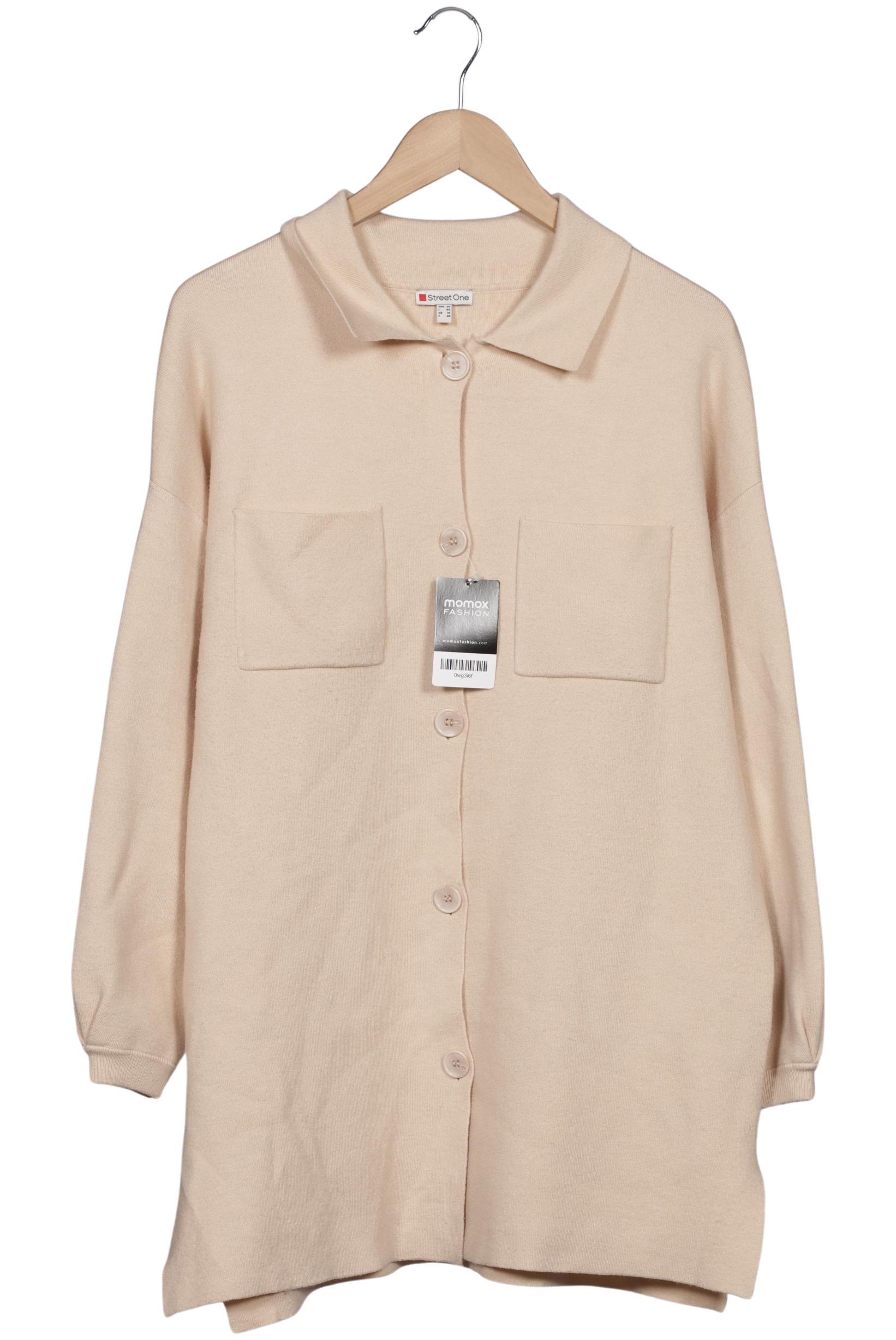 

Street One Damen Strickjacke, beige, Gr. 40