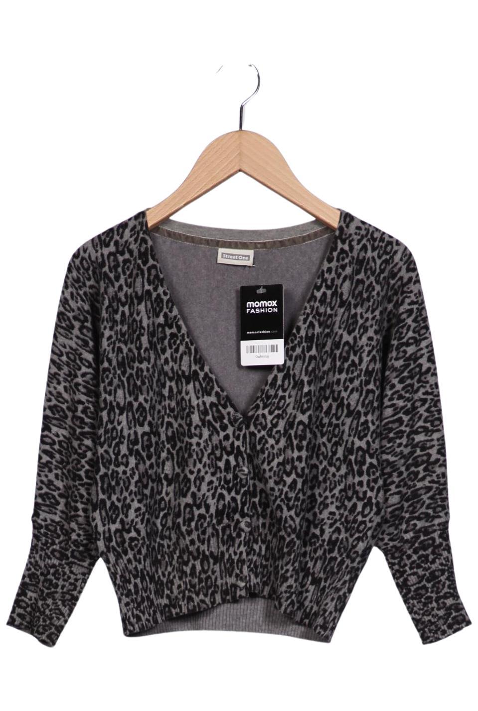 

Street One Damen Strickjacke, grau, Gr. 38