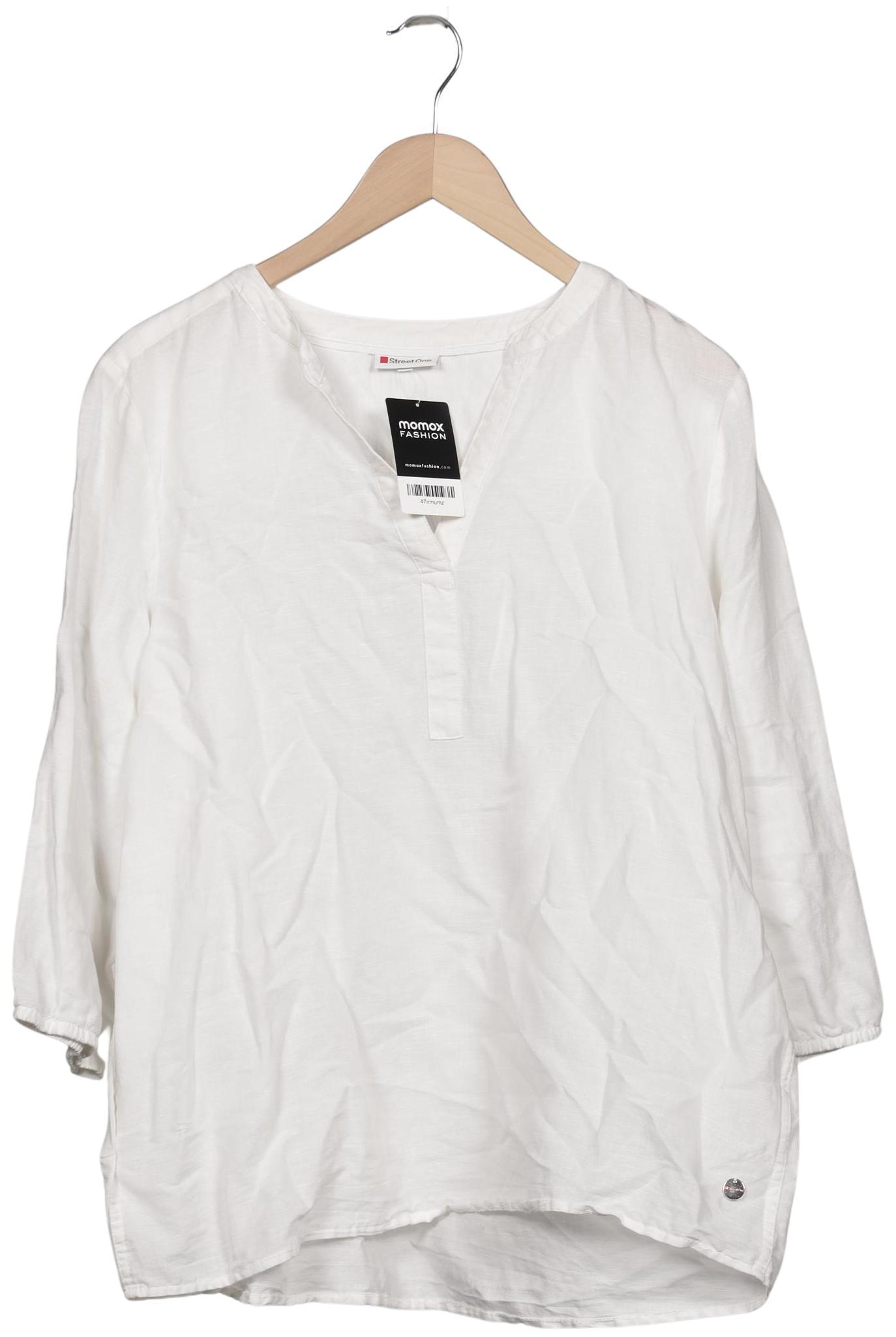 

Street One Damen Bluse, weiß, Gr. 44
