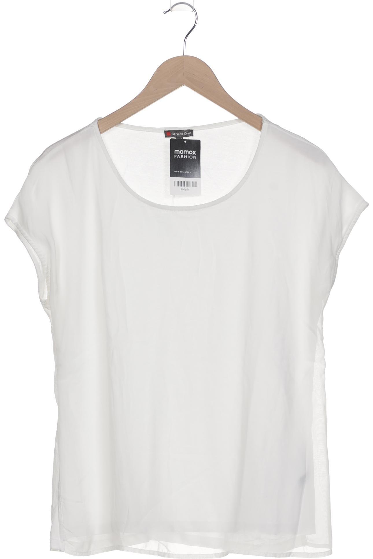 

Street One Damen T-Shirt, weiß, Gr. 40
