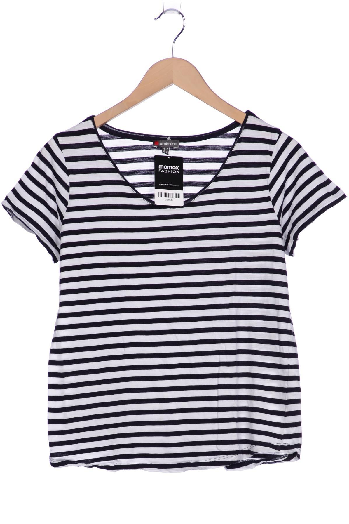 

Street One Damen T-Shirt, schwarz, Gr. 38