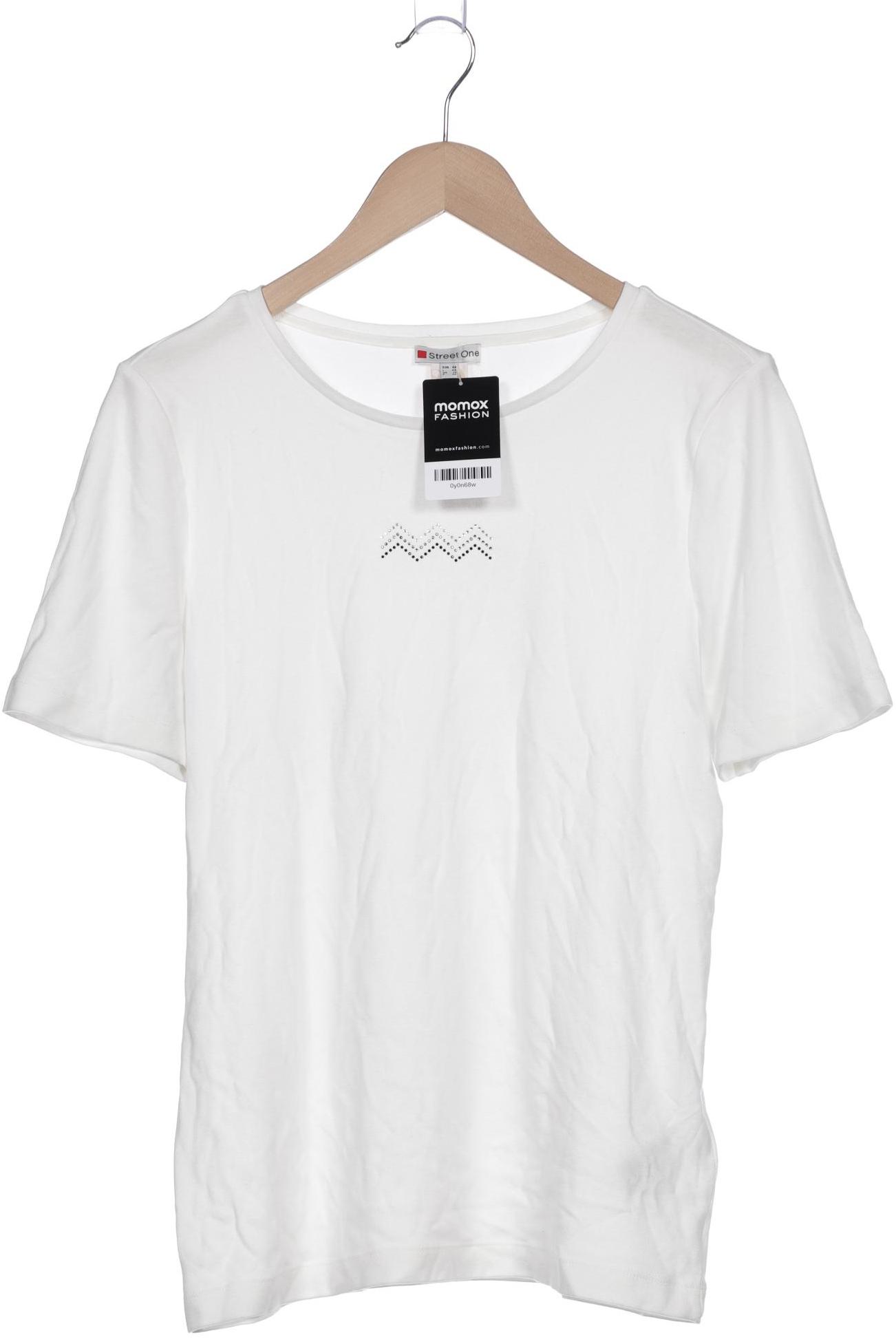 

Street One Damen T-Shirt, weiß, Gr. 40