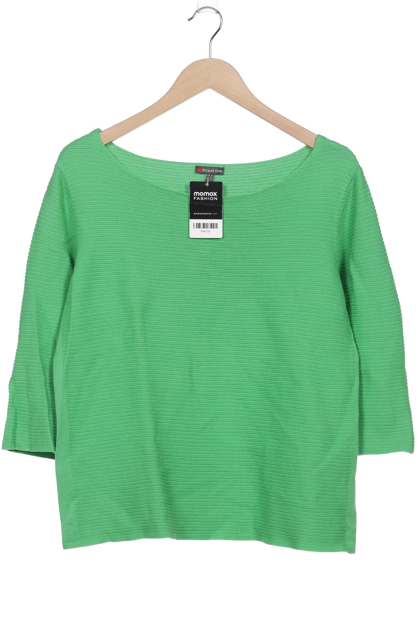

Street One Damen Pullover, grün, Gr. 42