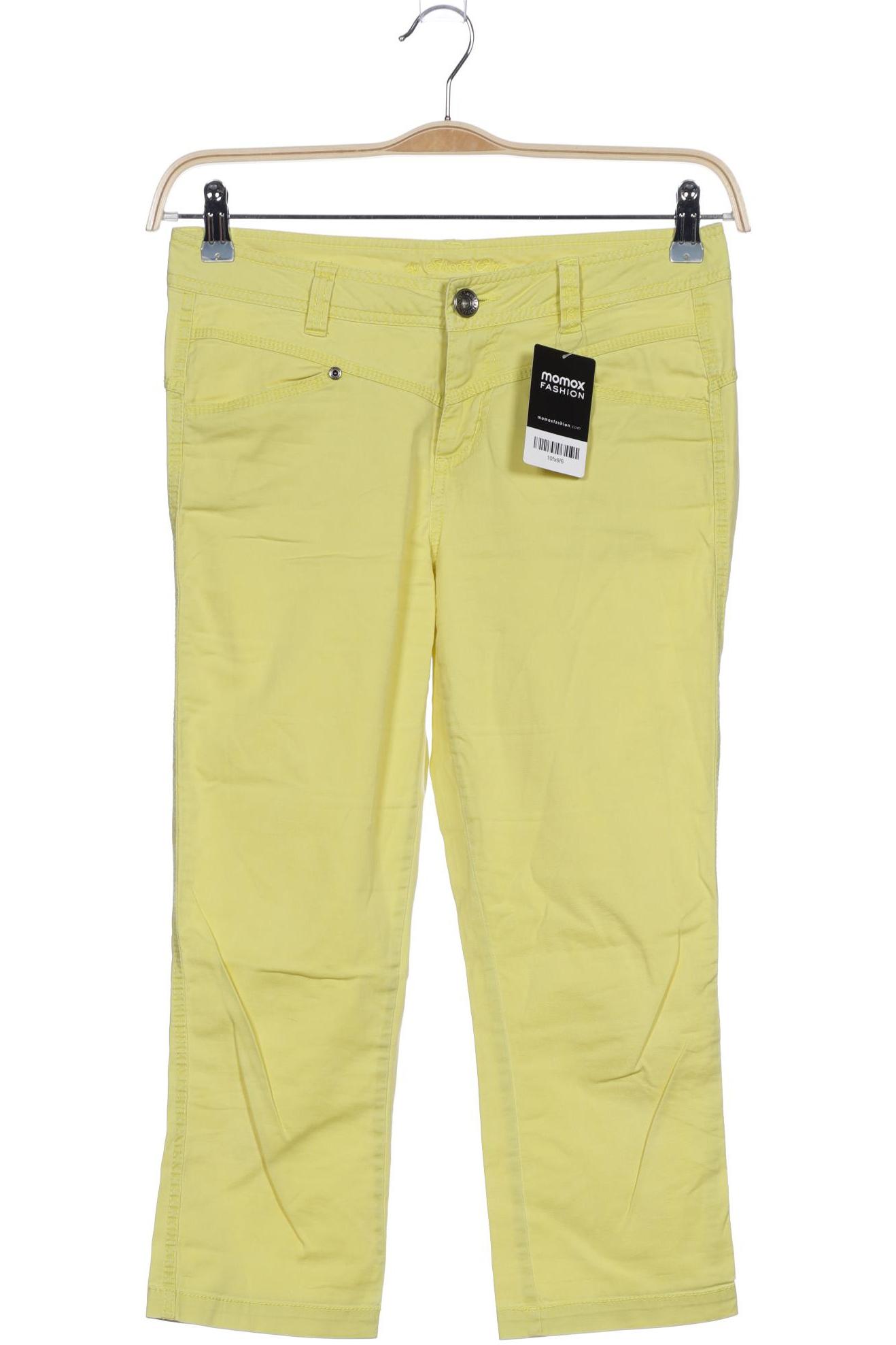 

Street One Damen Stoffhose, gelb, Gr. 36