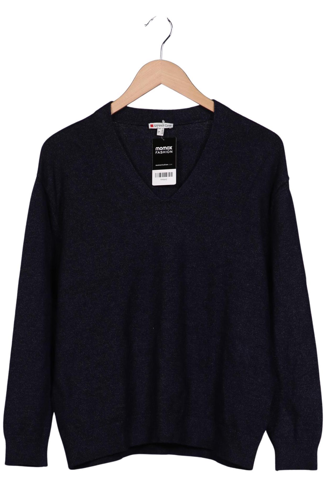 

Street One Damen Pullover, marineblau, Gr. 42
