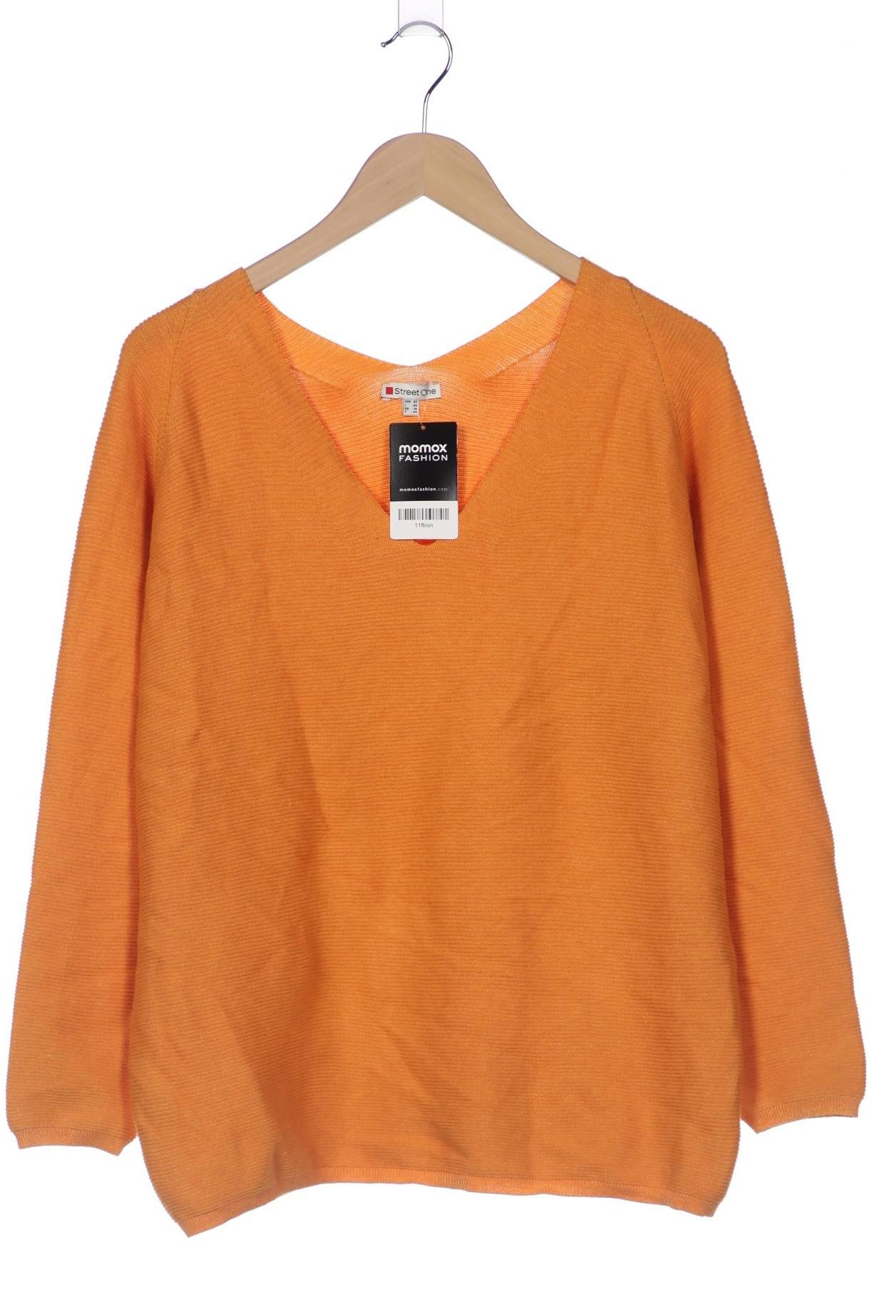 

Street One Damen Pullover, orange, Gr. 42