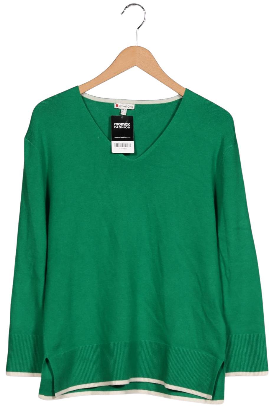 

Street One Damen Pullover, grün, Gr. 38
