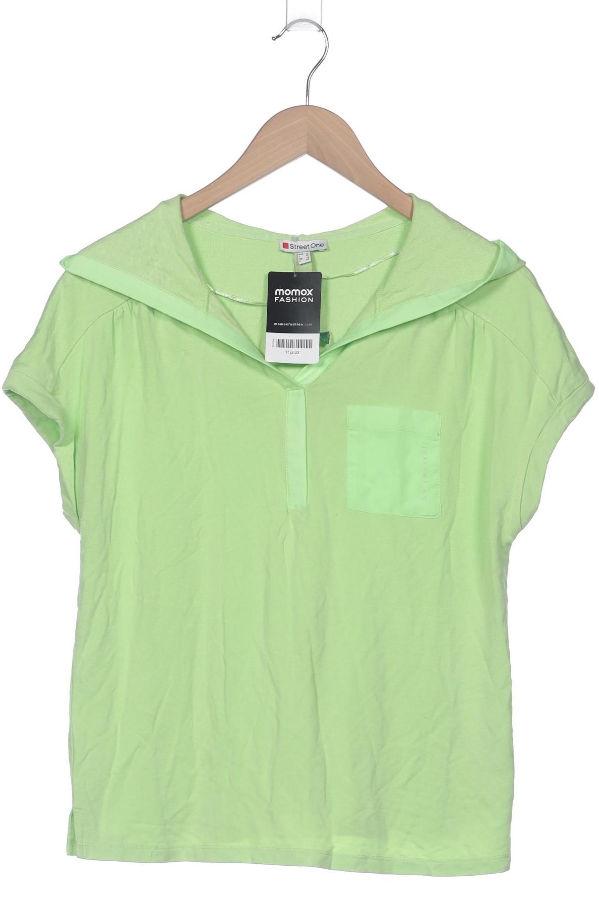 

Street One Damen T-Shirt, grün, Gr. 38
