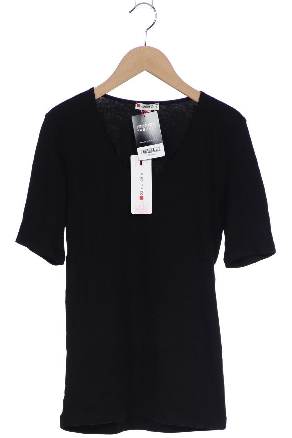 

Street One Damen T-Shirt, schwarz, Gr. 36