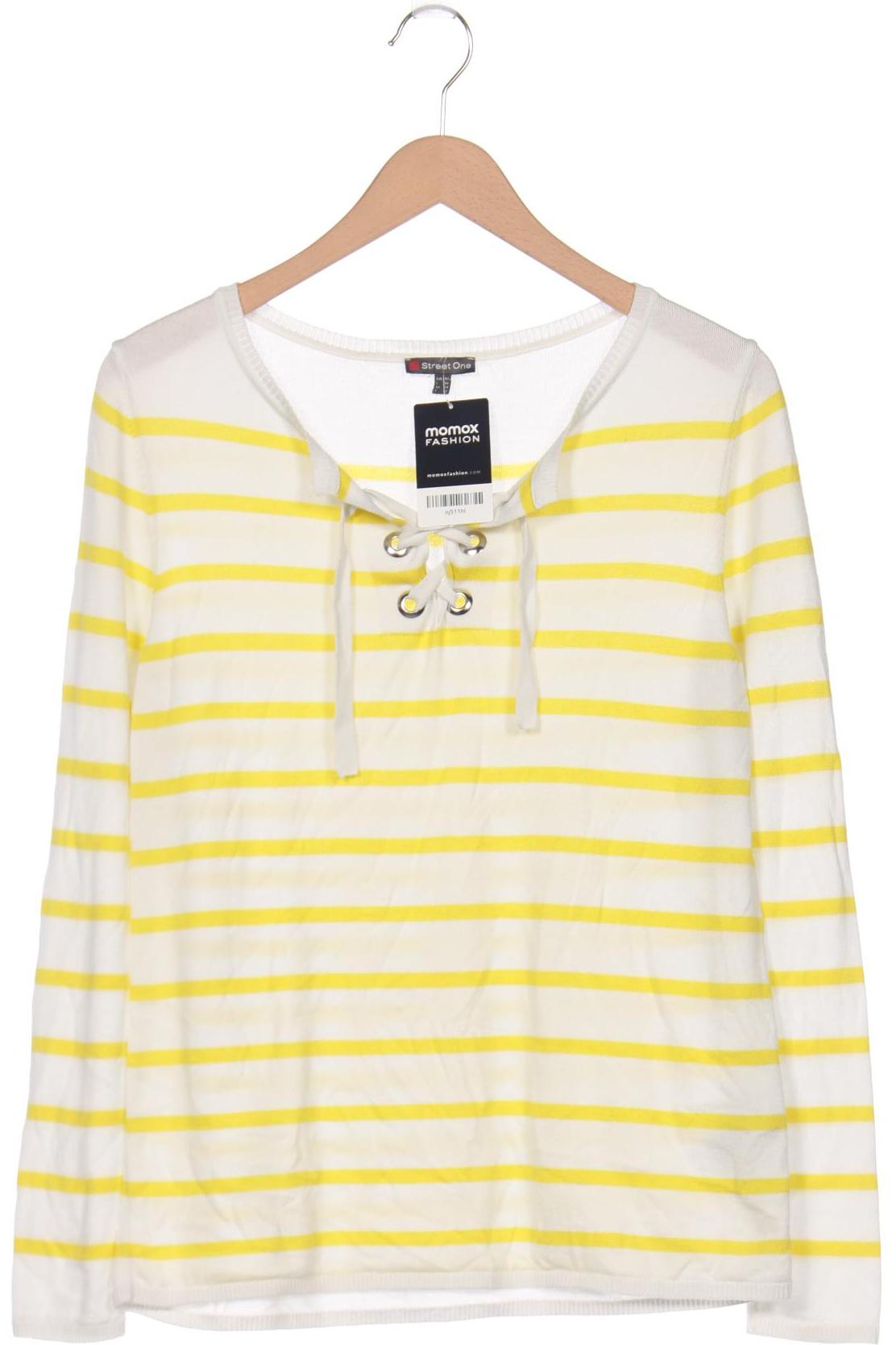 

Street One Damen Pullover, gelb, Gr. 40
