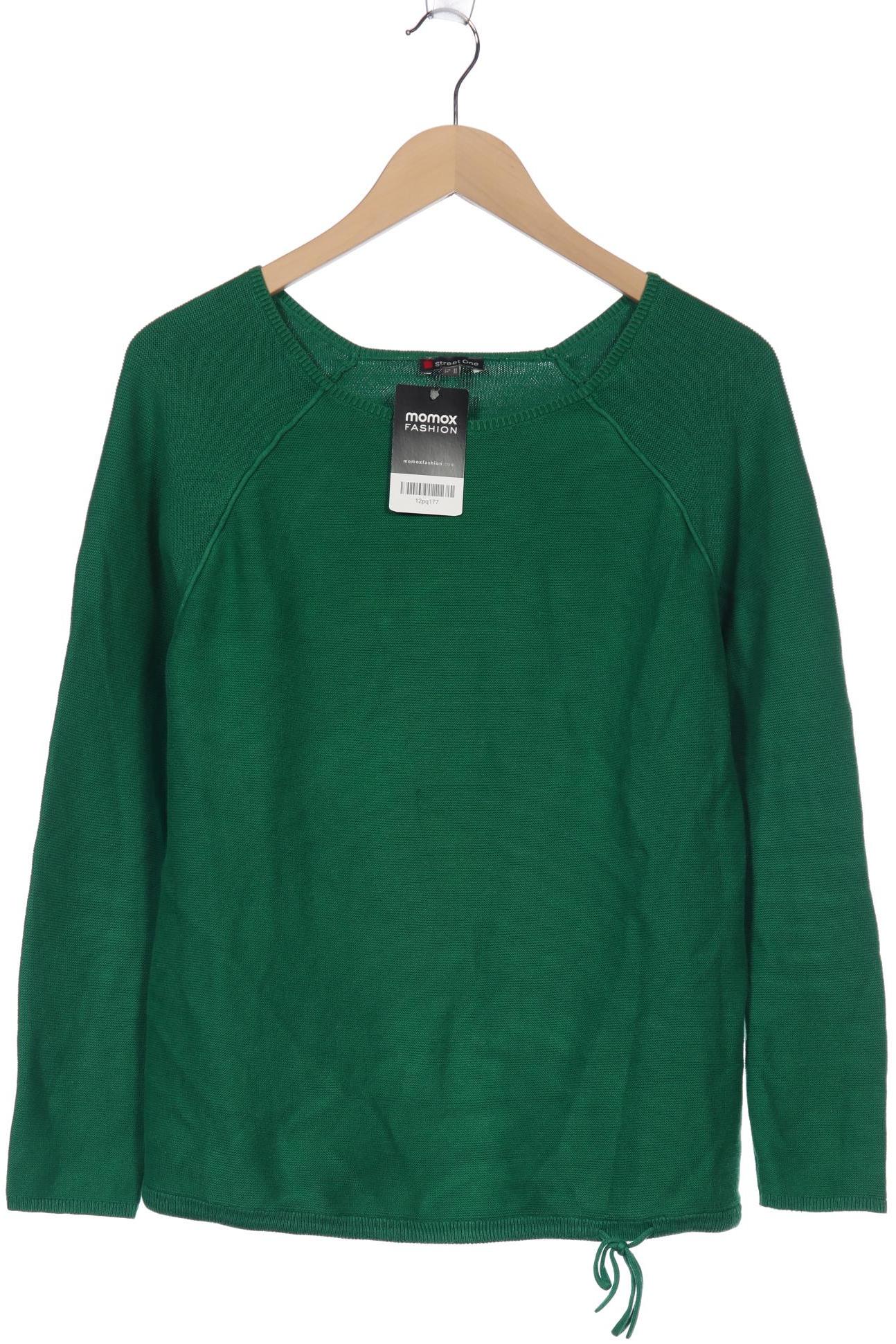 

Street One Damen Pullover, grün, Gr. 38