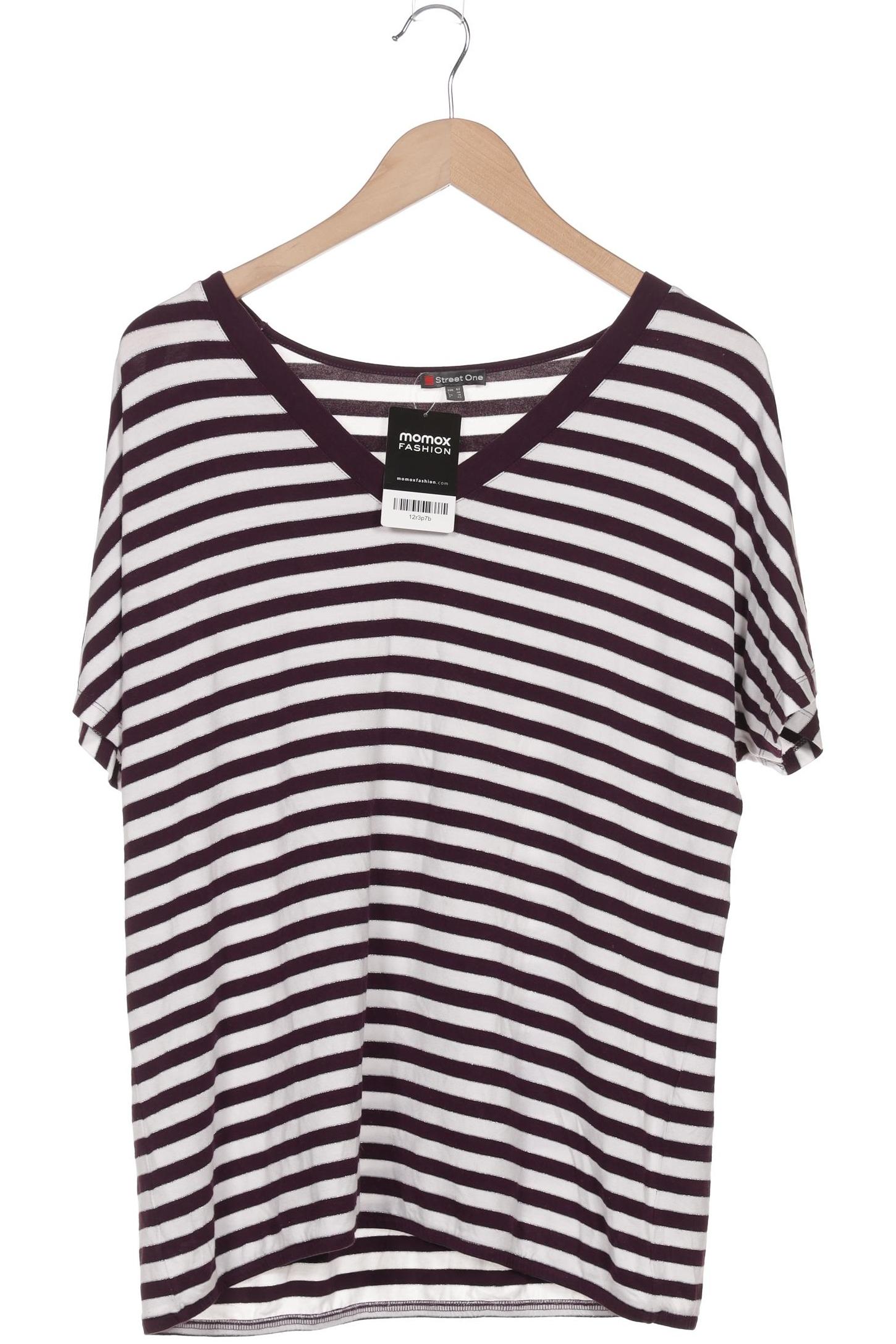 

Street One Damen T-Shirt, bordeaux, Gr. 42