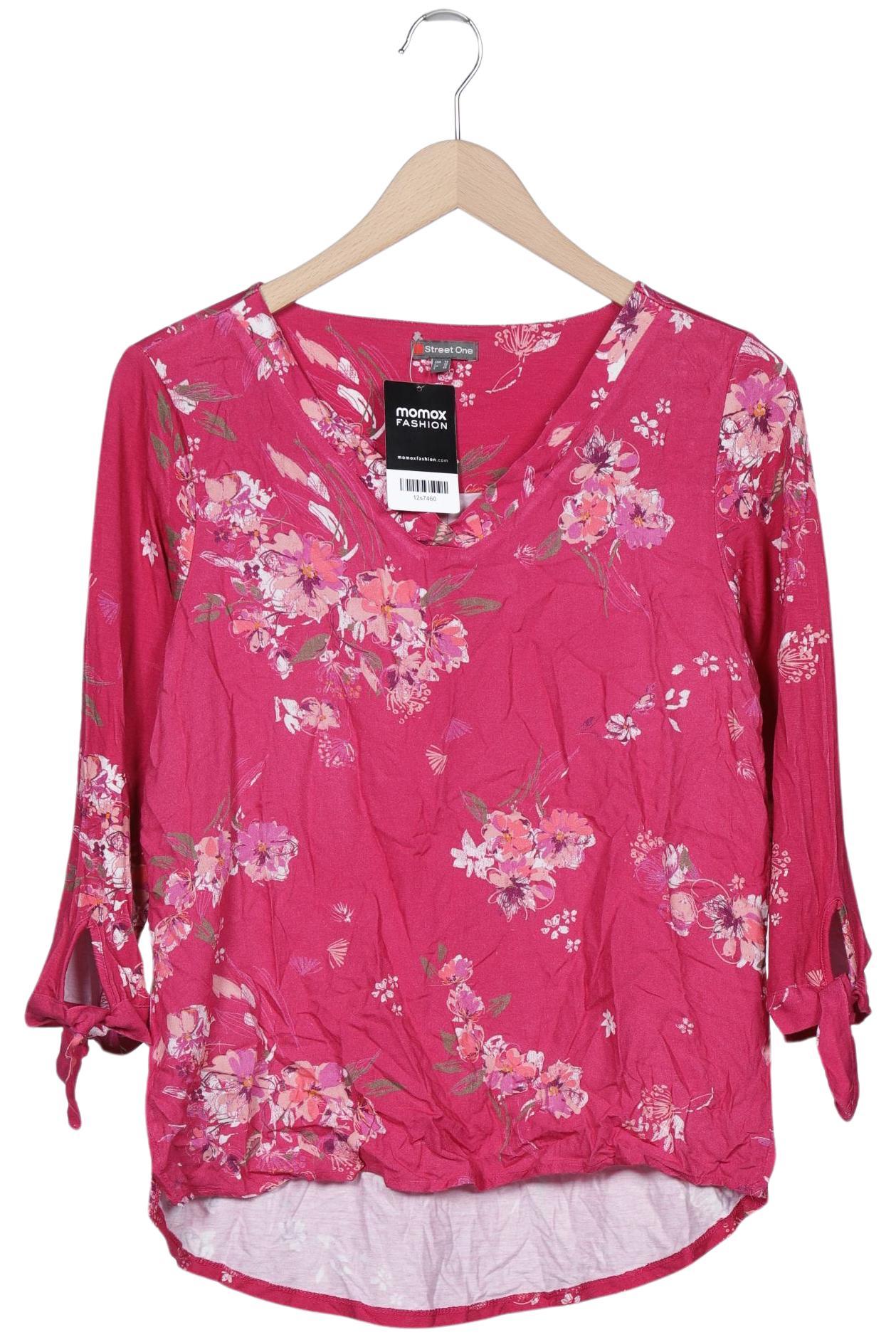 

Street One Damen Langarmshirt, pink, Gr. 36