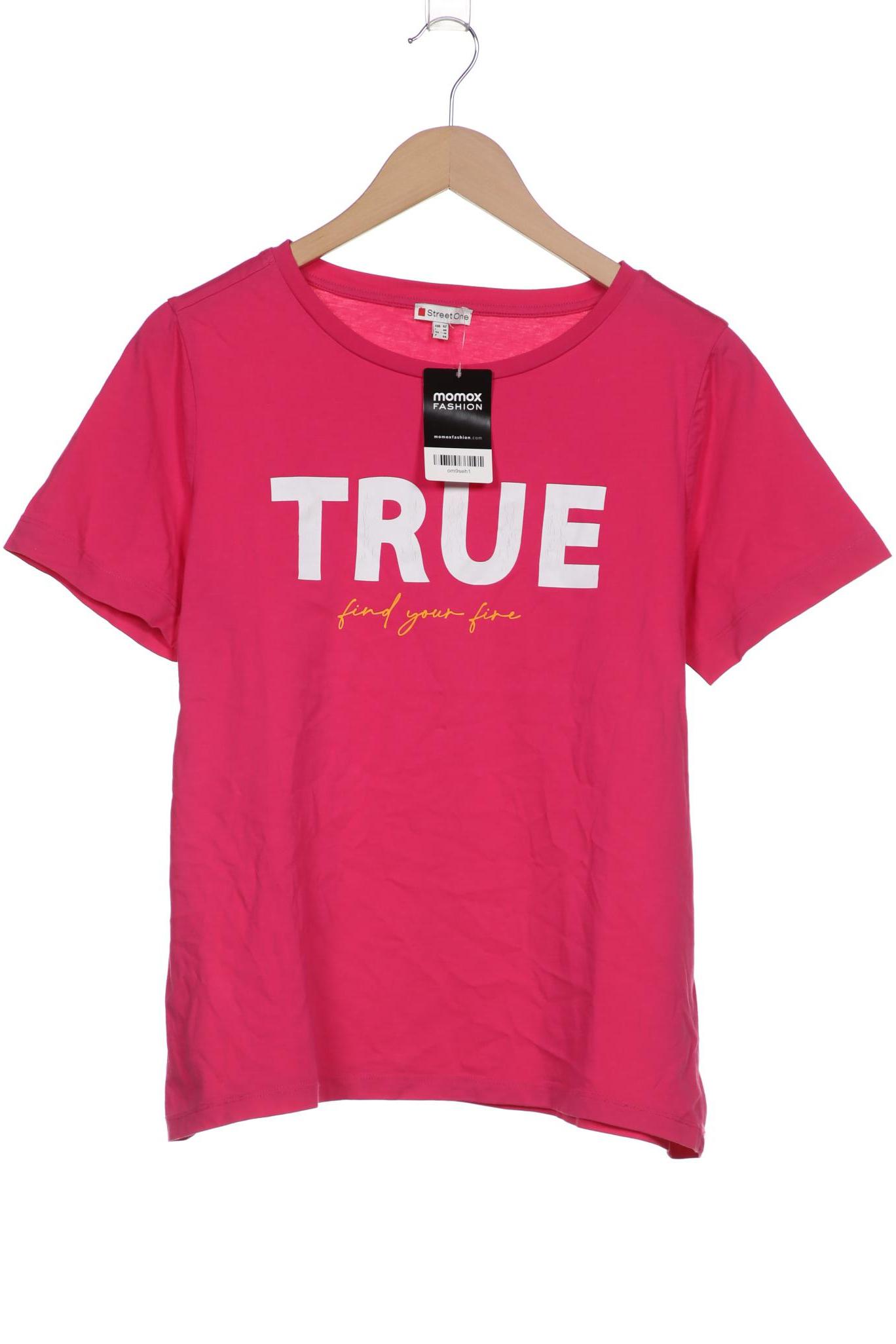 

Street One Damen T-Shirt, pink, Gr. 42