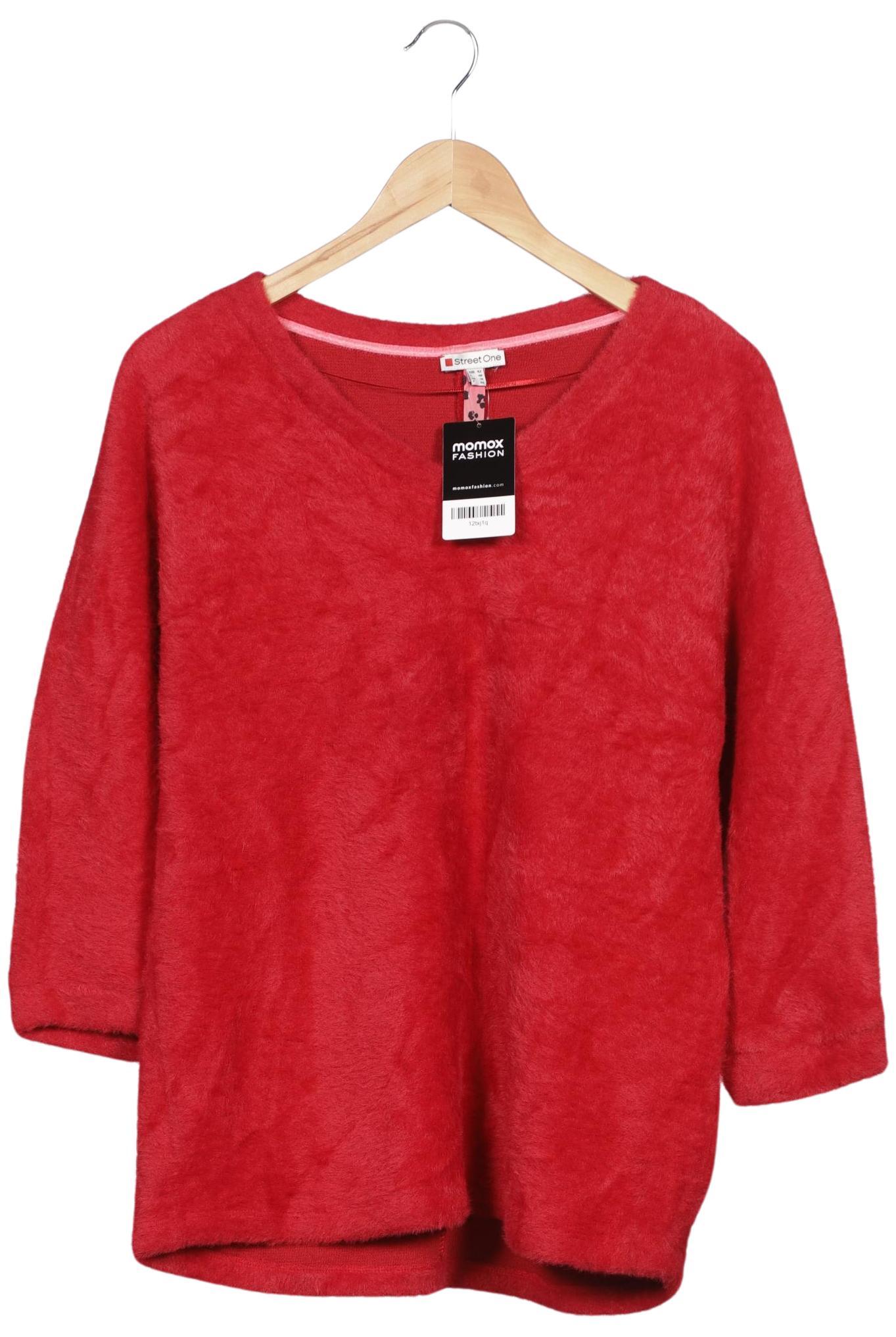 

Street One Damen Pullover, rot, Gr. 42