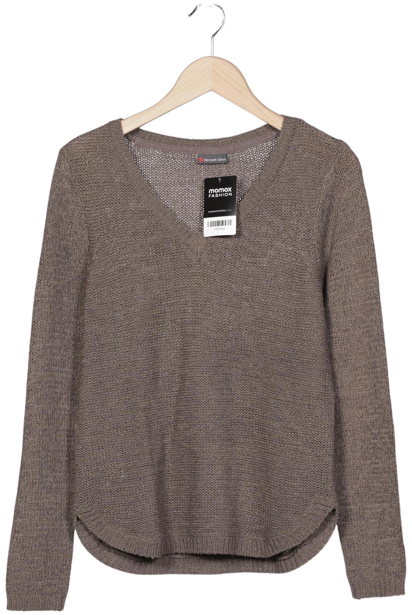 

Street One Damen Pullover, braun, Gr. 36