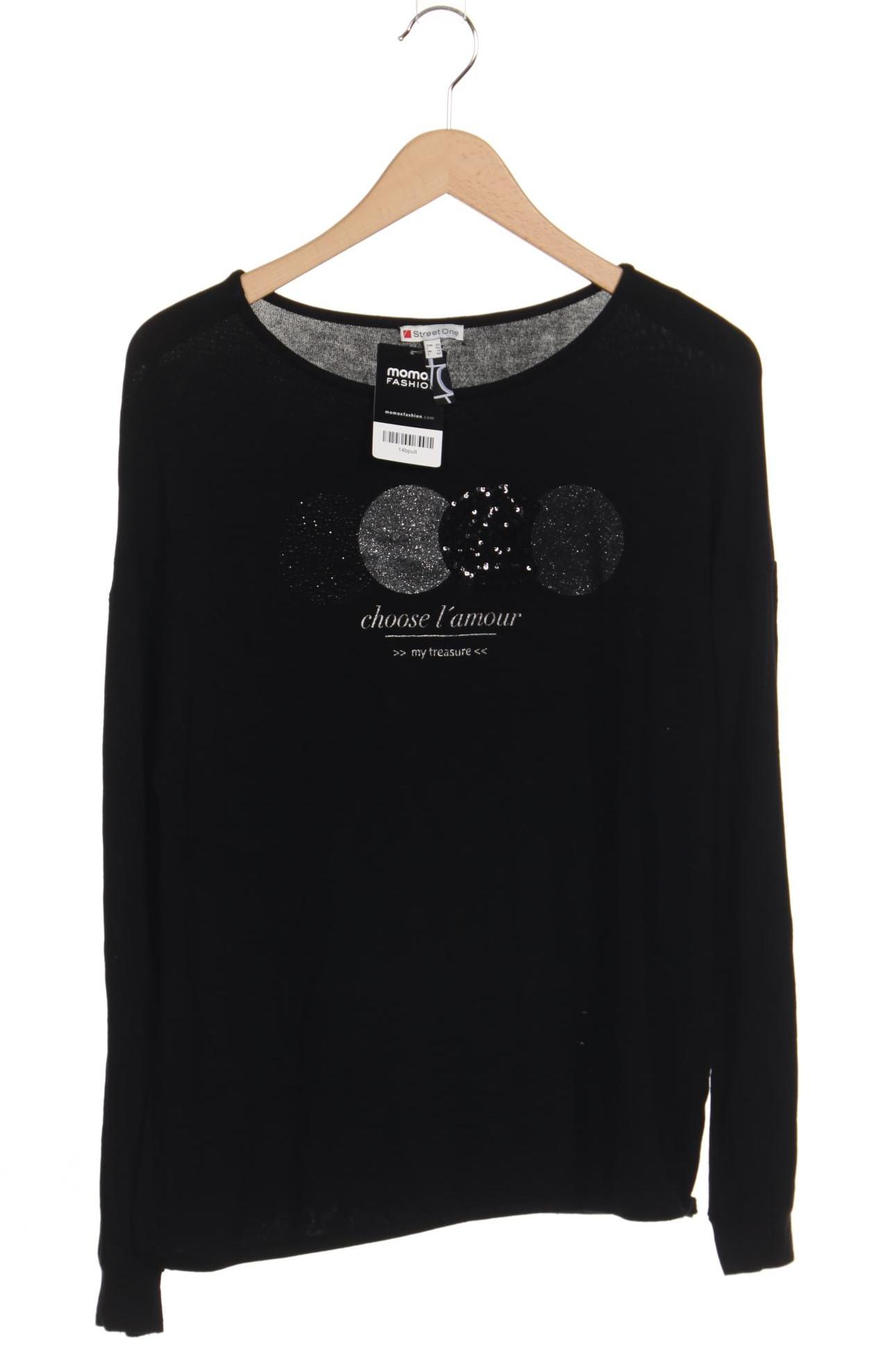 

Street One Damen Pullover, schwarz, Gr. 40