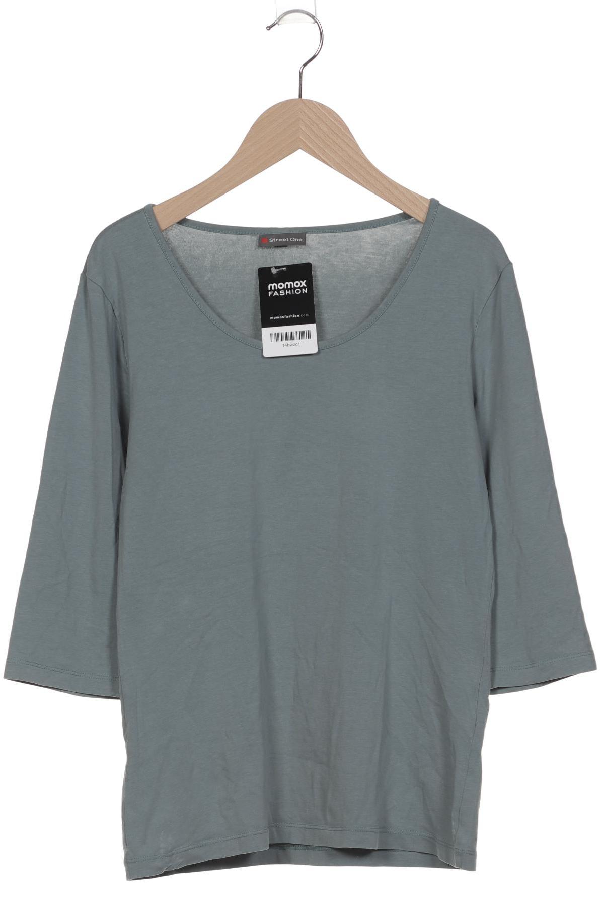 

Street One Damen Langarmshirt, türkis, Gr. 40