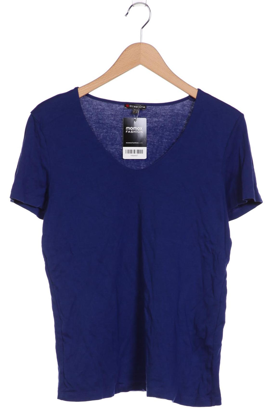 

Street One Damen T-Shirt, marineblau, Gr. 44