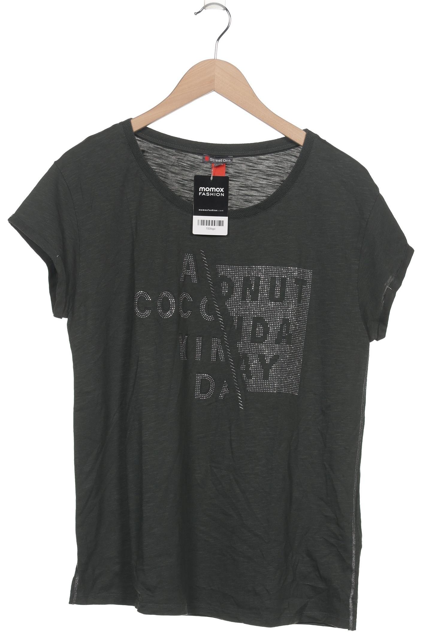 

Street One Damen T-Shirt, grün, Gr. 44