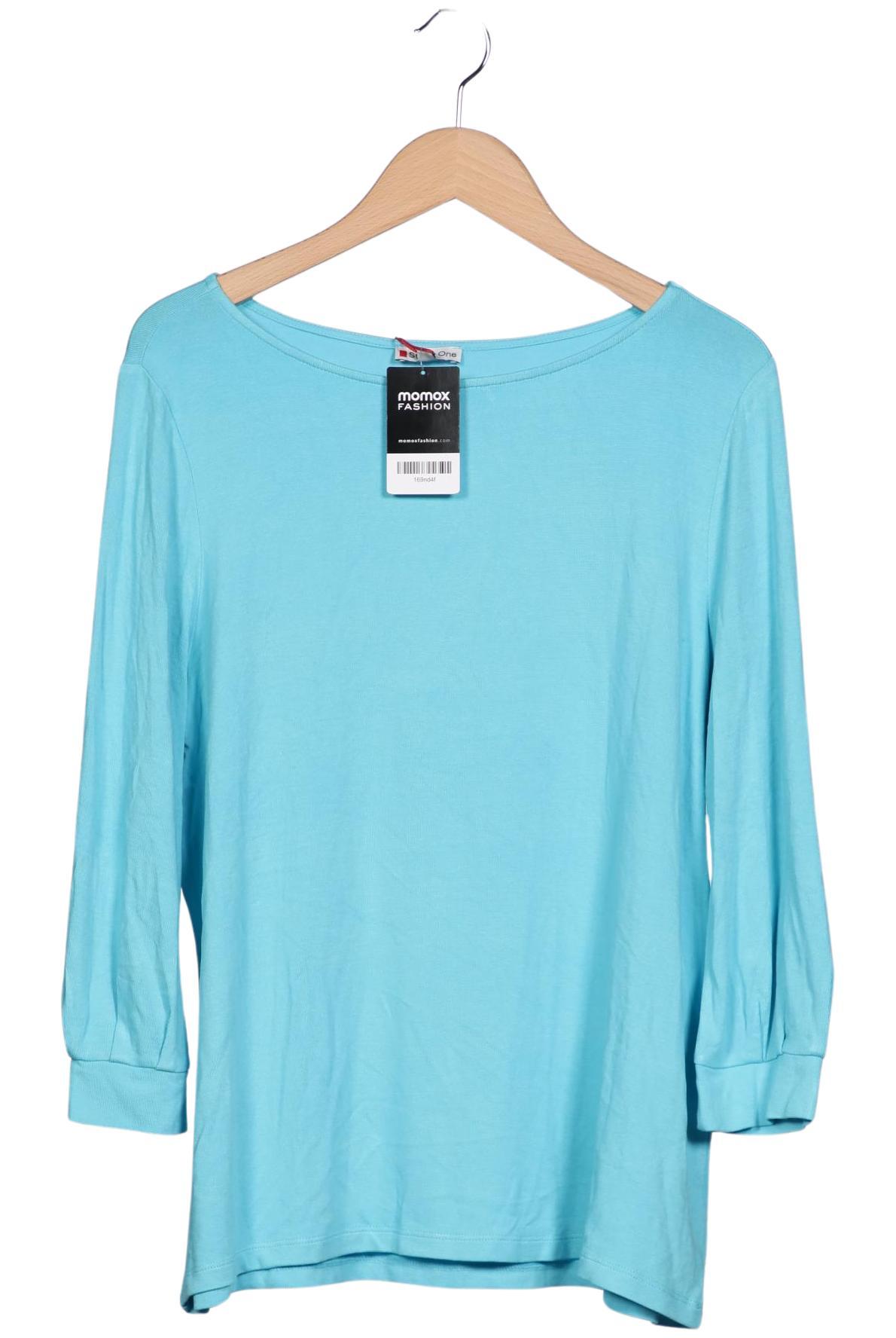 

Street One Damen Langarmshirt, hellblau, Gr. 44