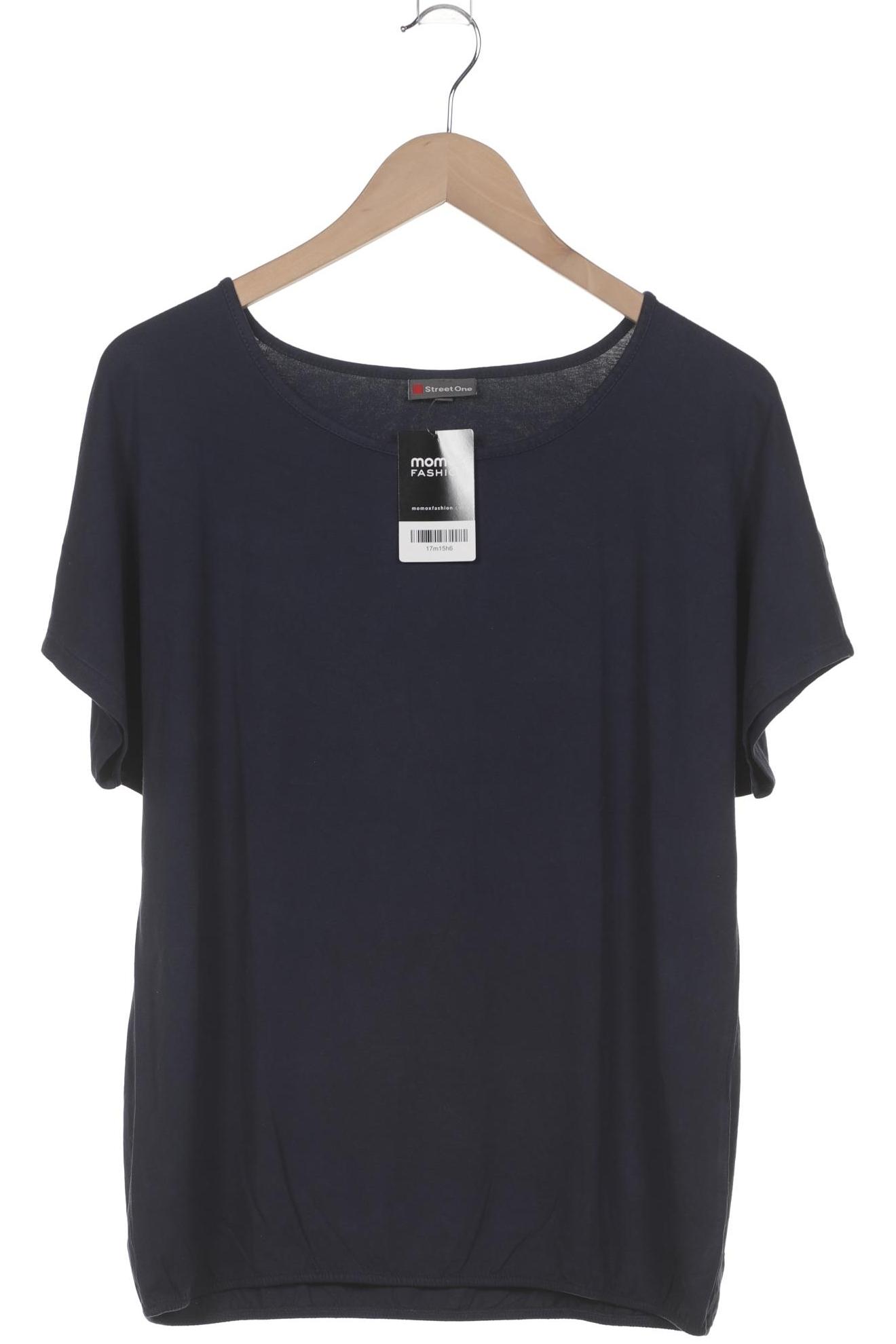 

Street One Damen T-Shirt, marineblau, Gr. 42
