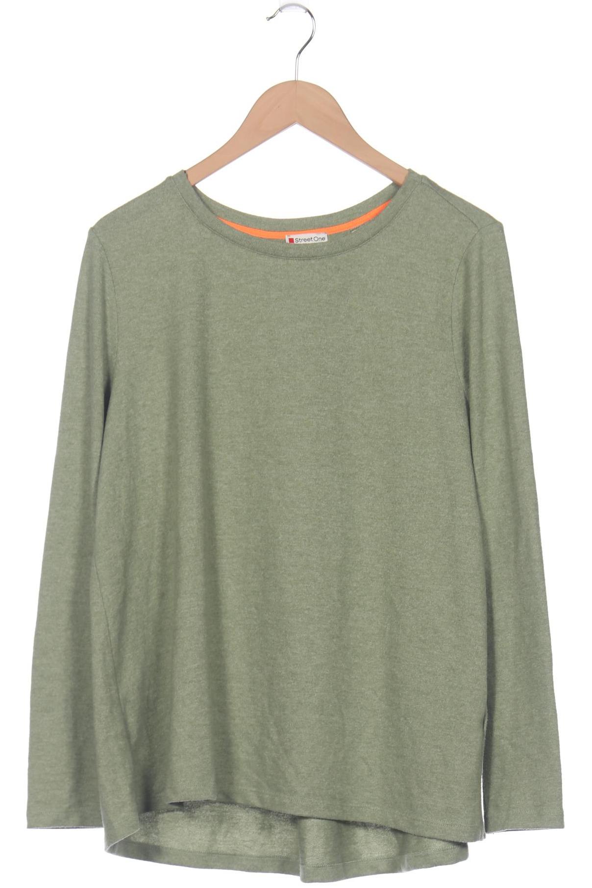 

Street One Damen Pullover, grün, Gr. 42