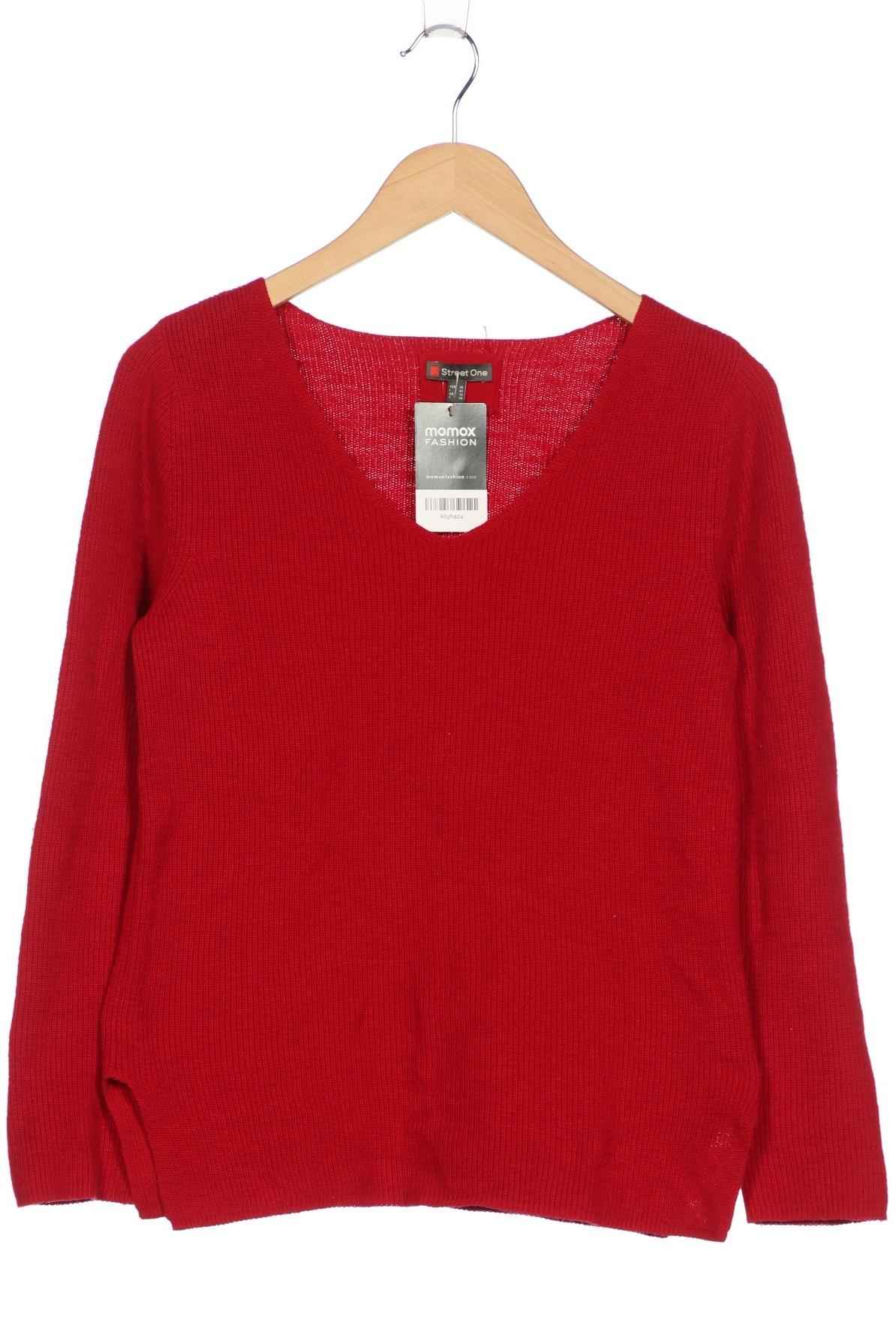 

Street One Damen Pullover, bordeaux, Gr. 36