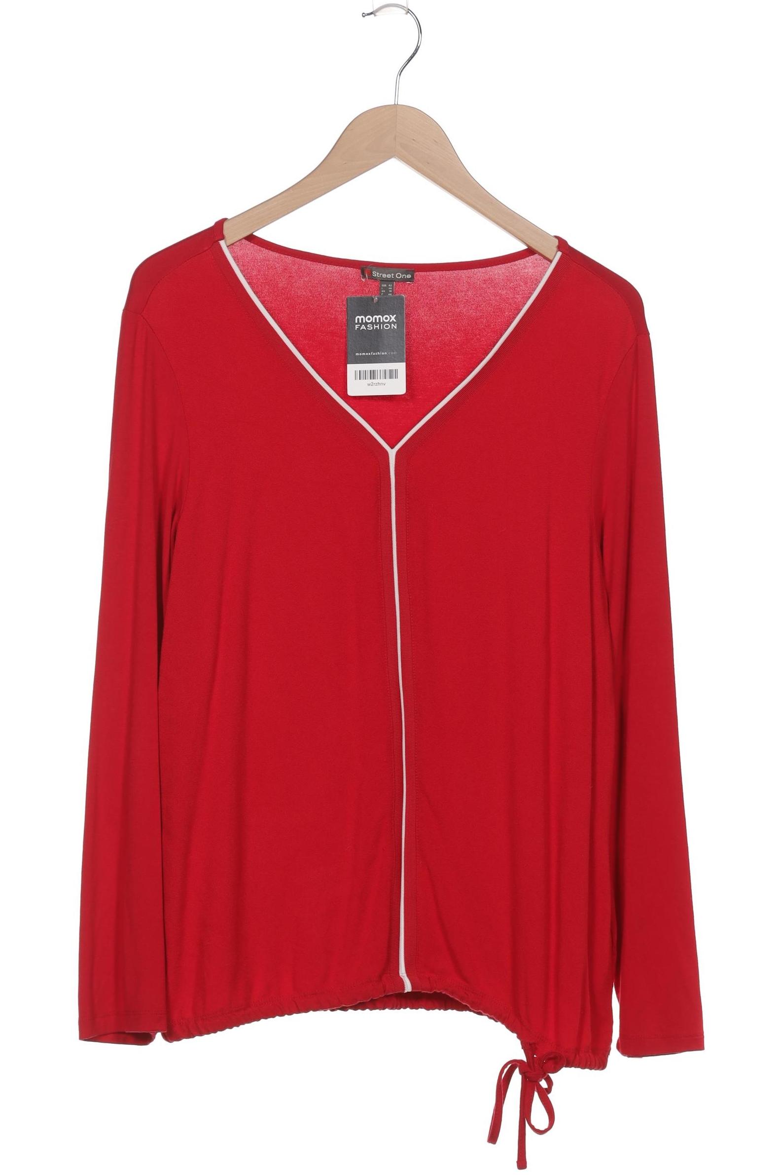 

Street One Damen Langarmshirt, rot, Gr. 42