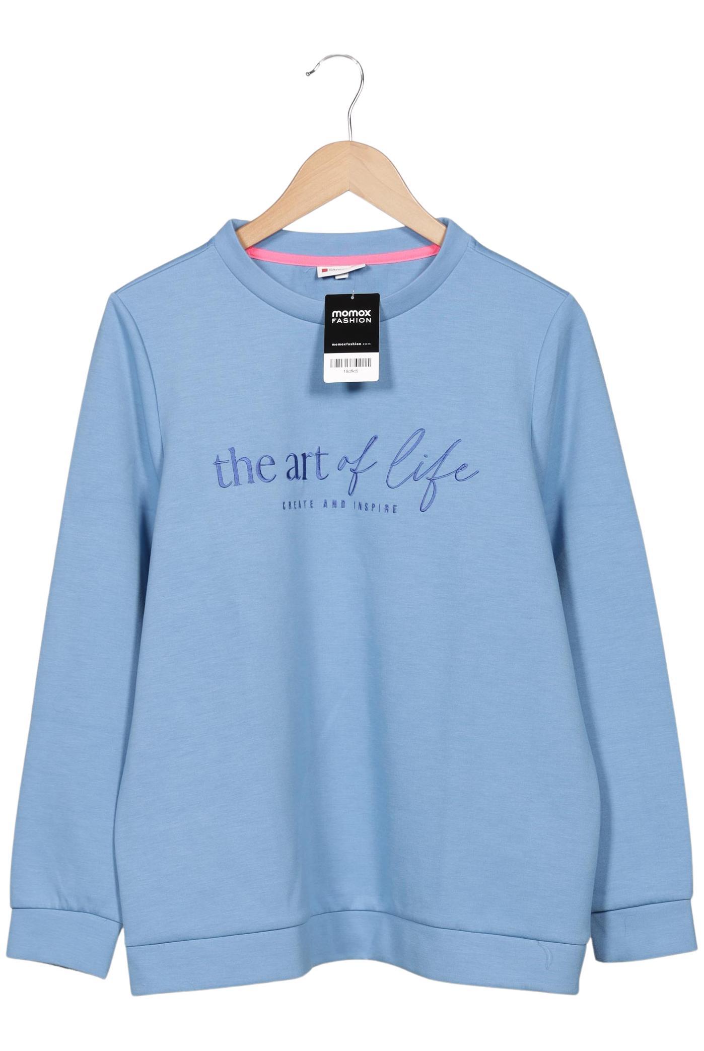 

Street One Damen Sweatshirt, hellblau, Gr. 42
