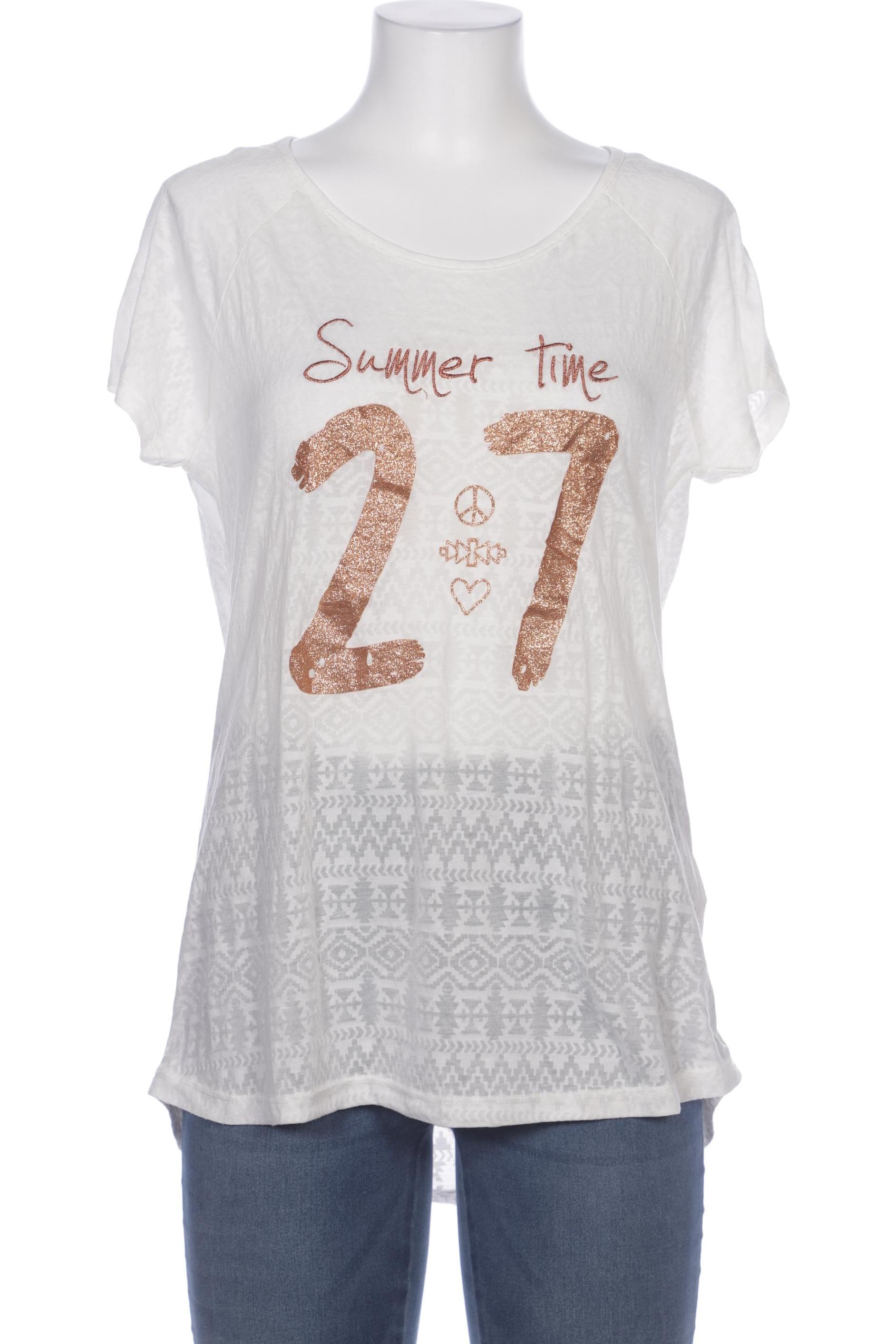 

Street One Damen T-Shirt, weiß, Gr. 42