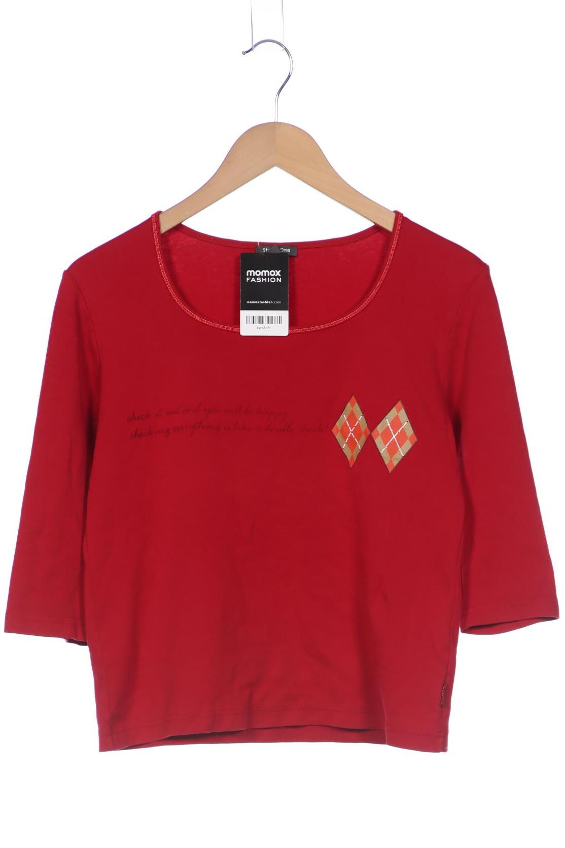 

Street One Damen T-Shirt, rot, Gr. 40