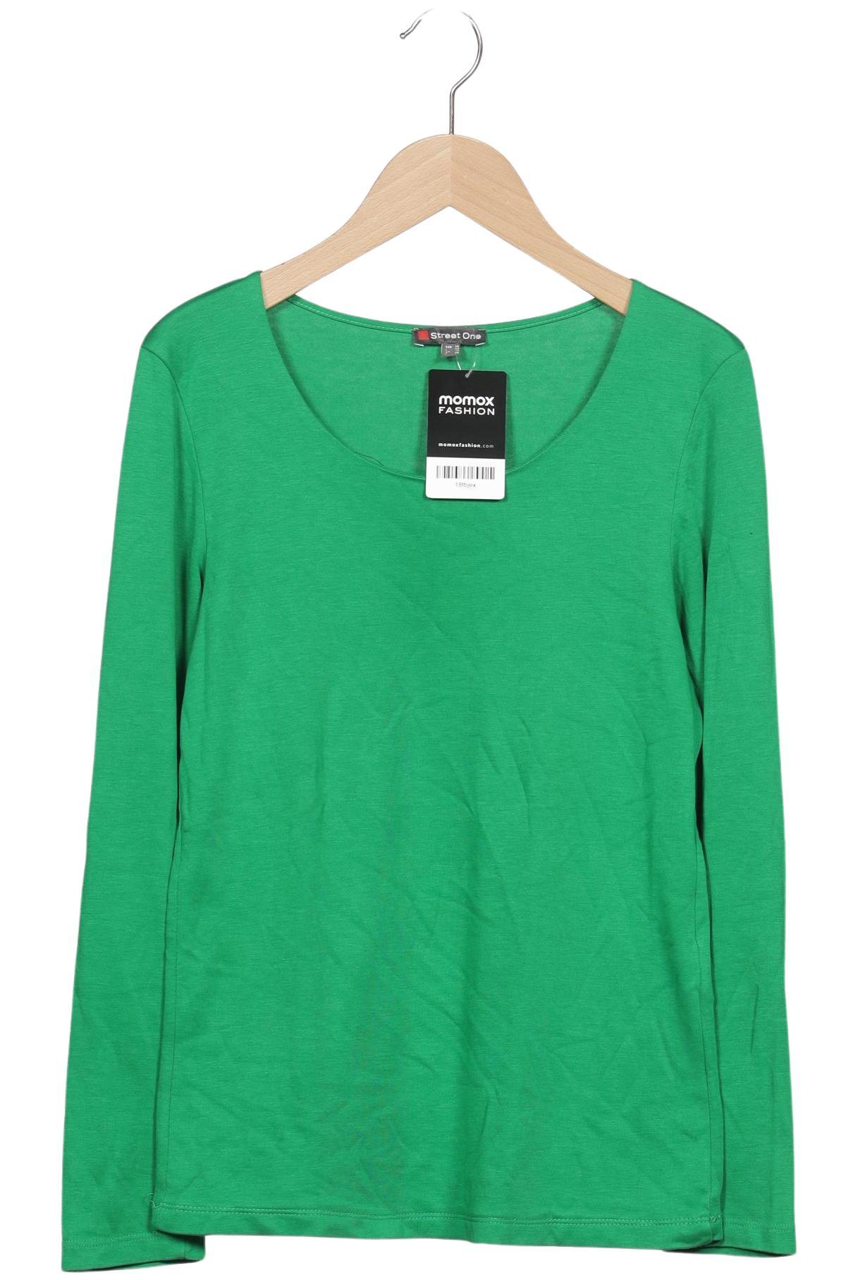 

Street One Damen Langarmshirt, grün, Gr. 36