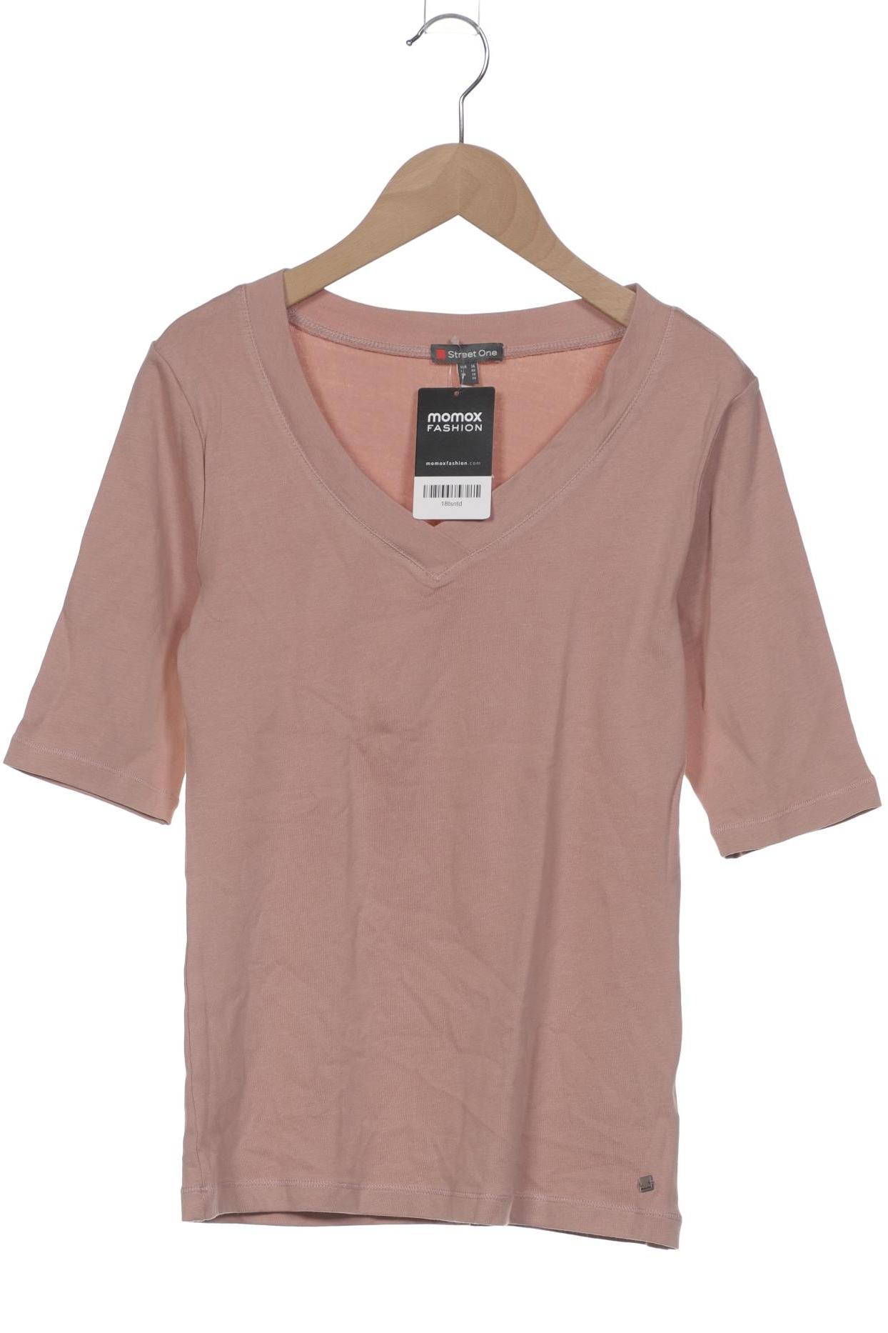 

Street One Damen Langarmshirt, pink, Gr. 36