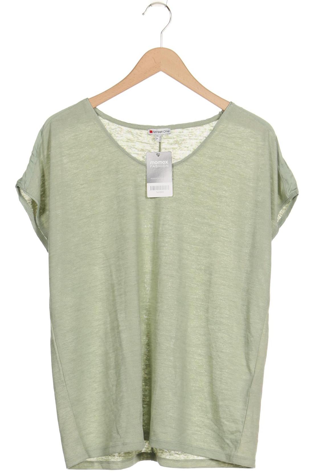 

Street One Damen T-Shirt, hellgrün, Gr. 44