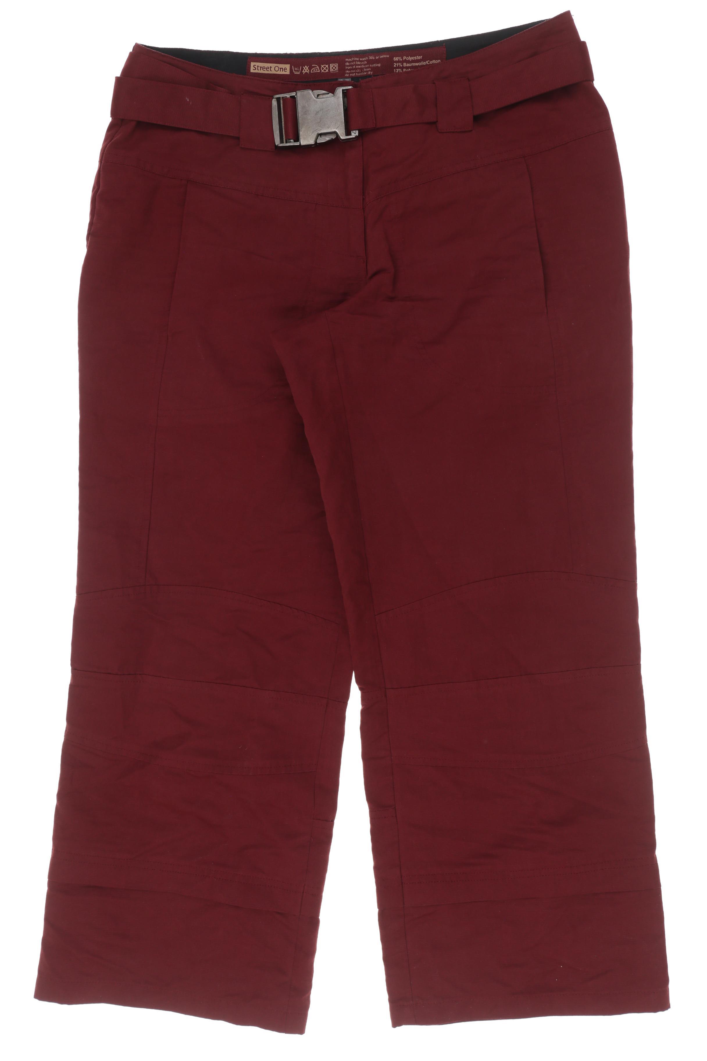 

Street One Damen Stoffhose, rot, Gr. 0