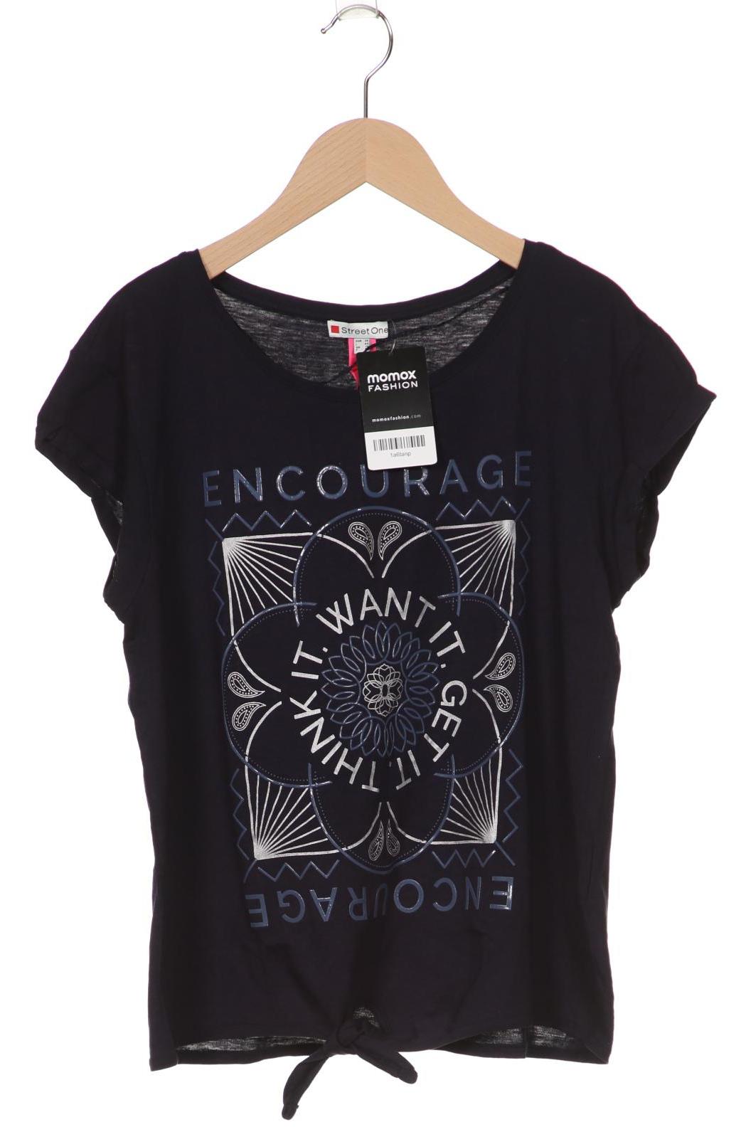 

Street One Damen T-Shirt, marineblau
